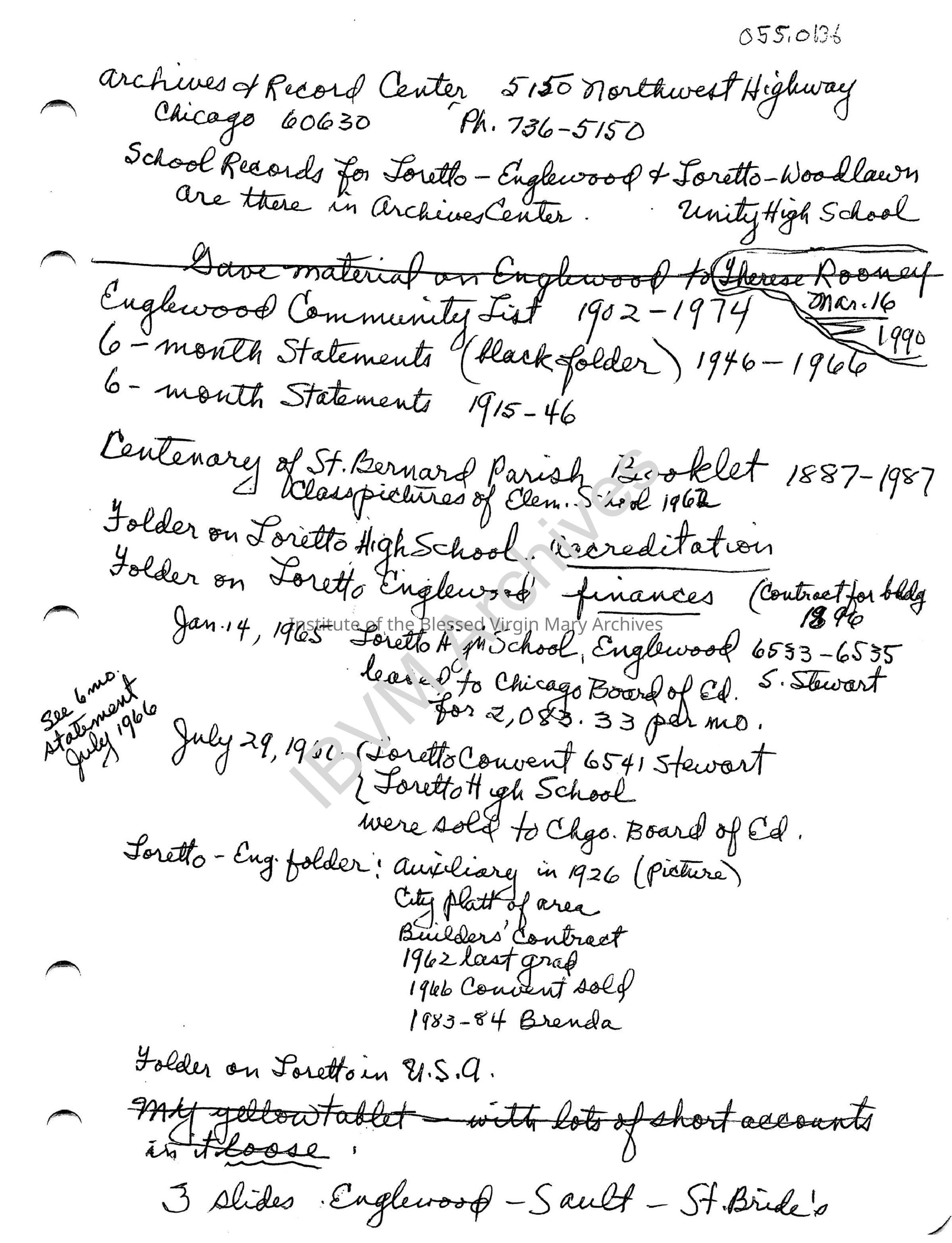 Notes on Englewood and Woodlawn: PDF, Watermarked