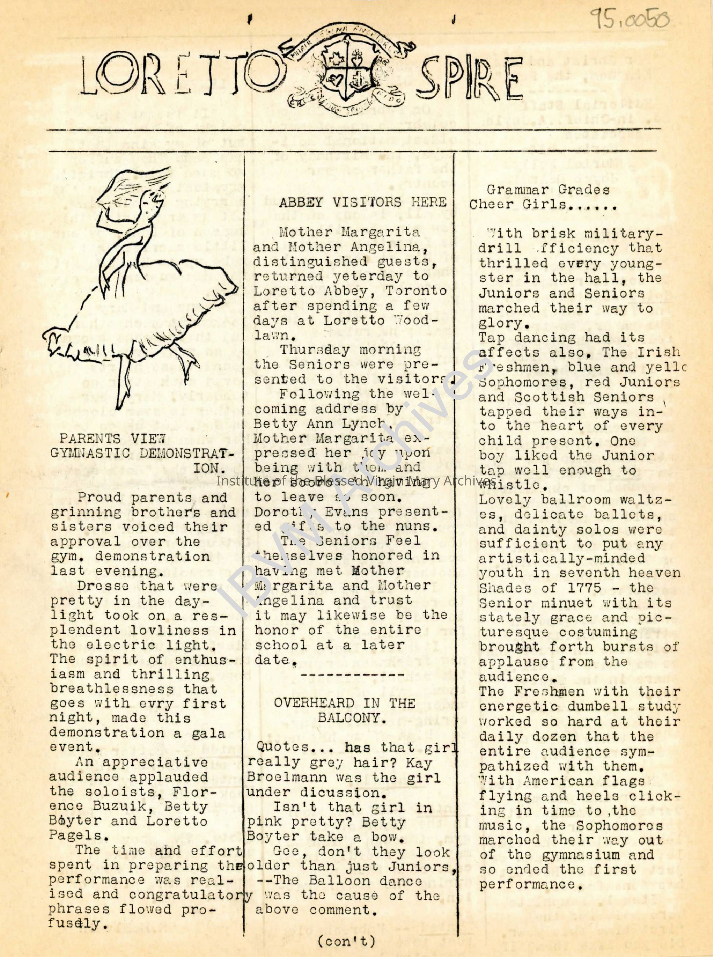 Loretto Spire: PDF, Watermarked