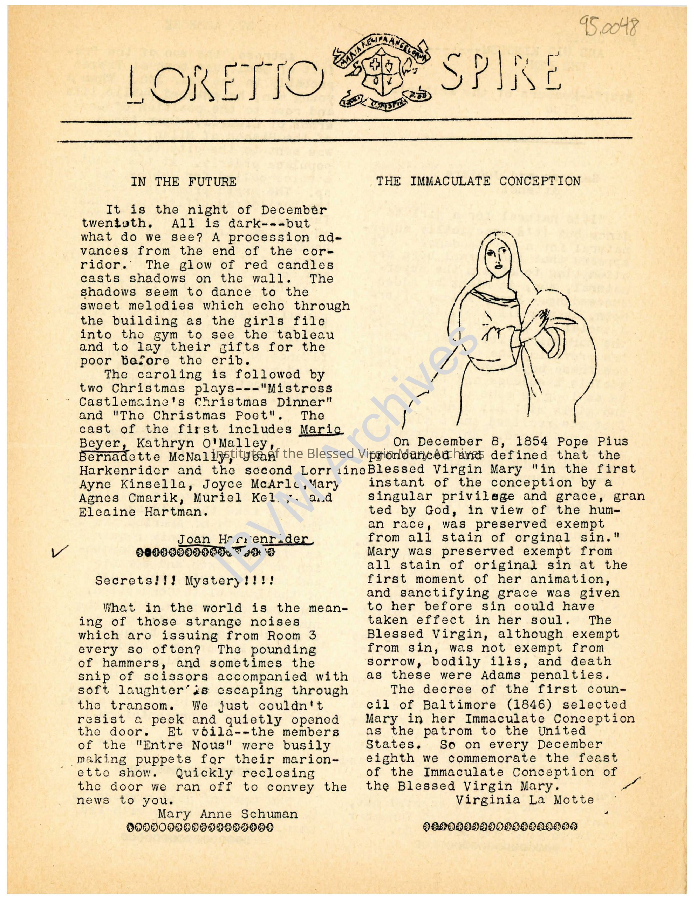 Loretto Spire: PDF, Watermarked