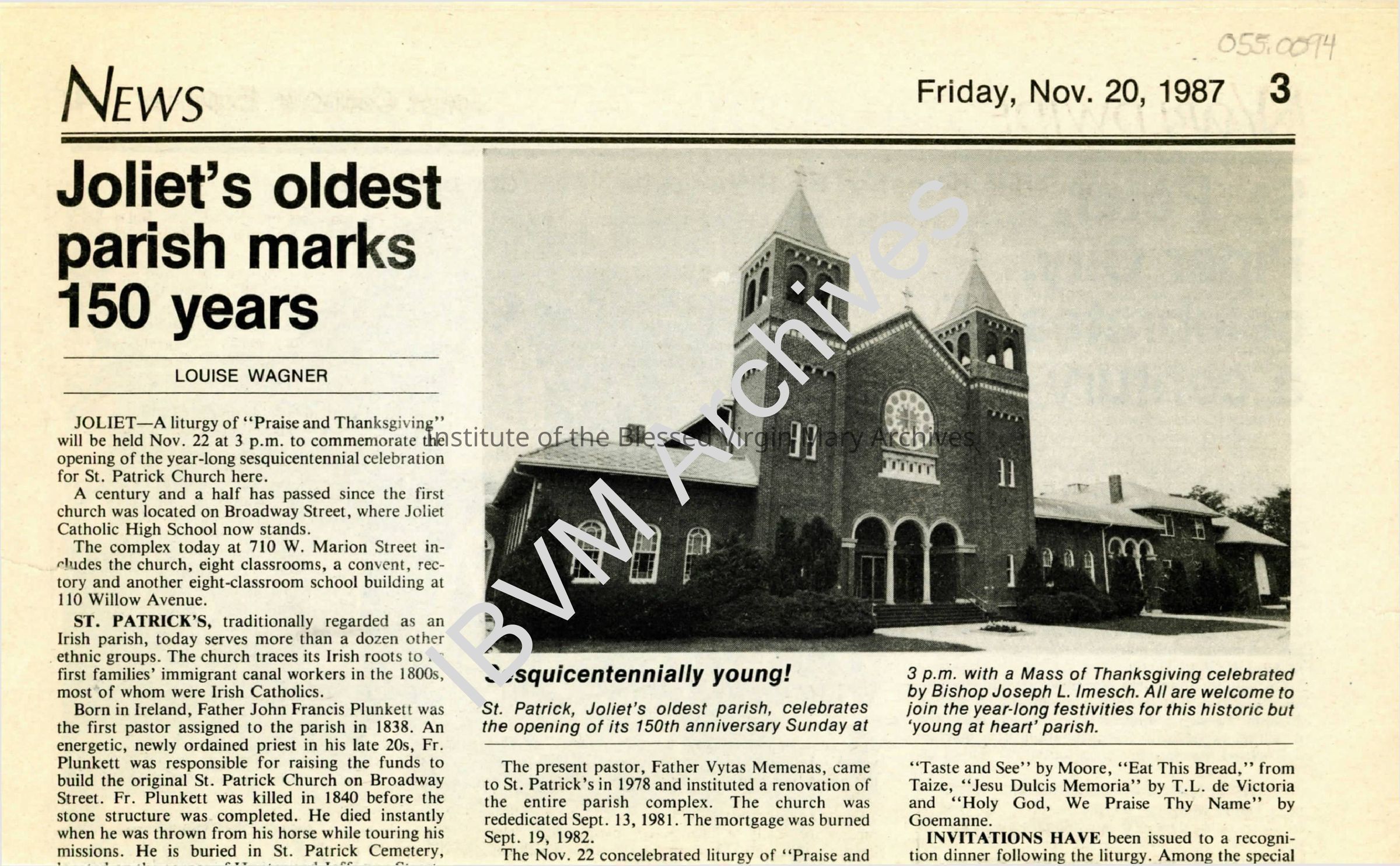 Joliet Catholic Explorer Article: PDF, Watermarked