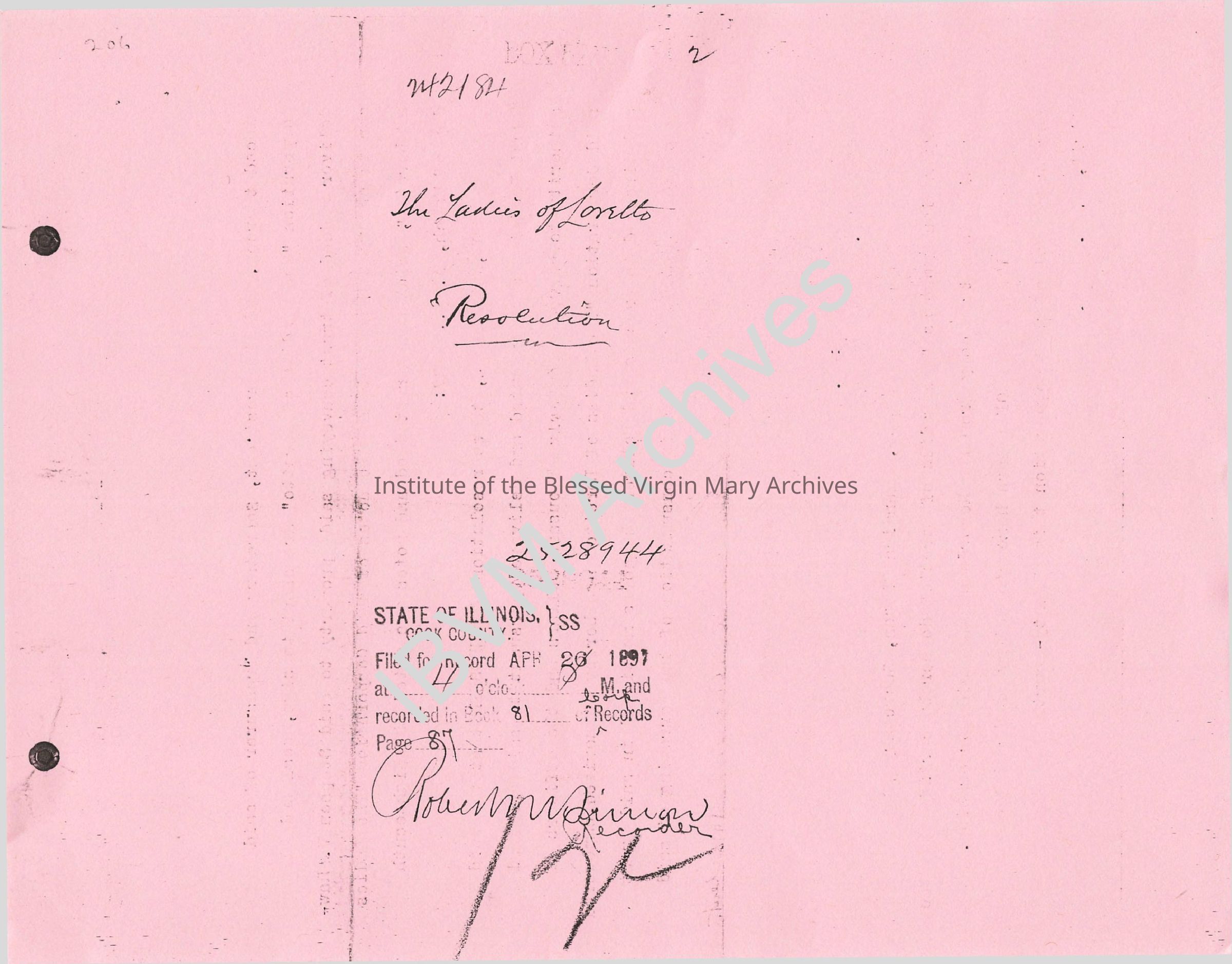 Financial Resolutions: PDF, Watermarked