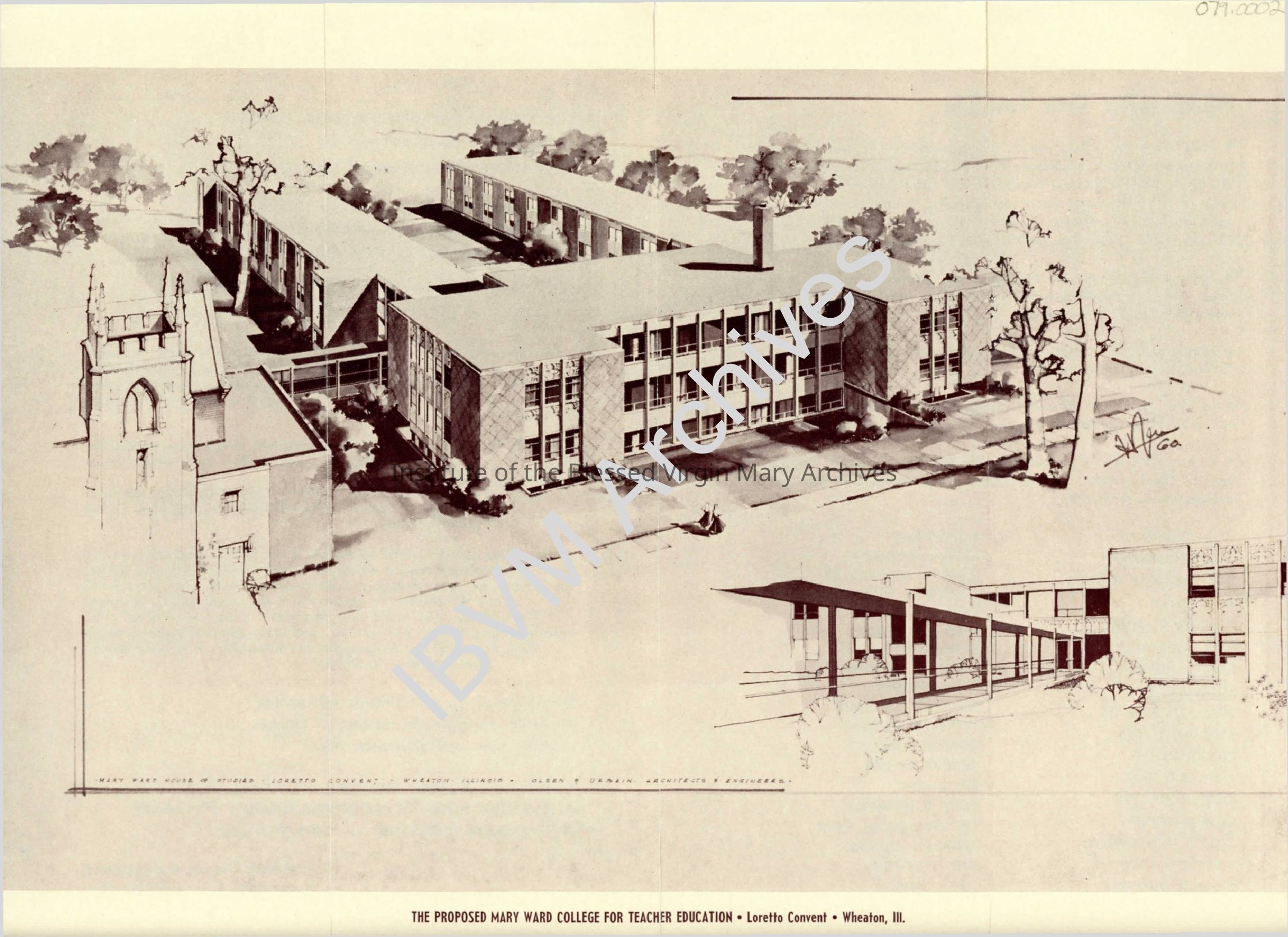 Pamphlet for the Proposed Mary Ward College for Teacher Education: PDF, Watermarked