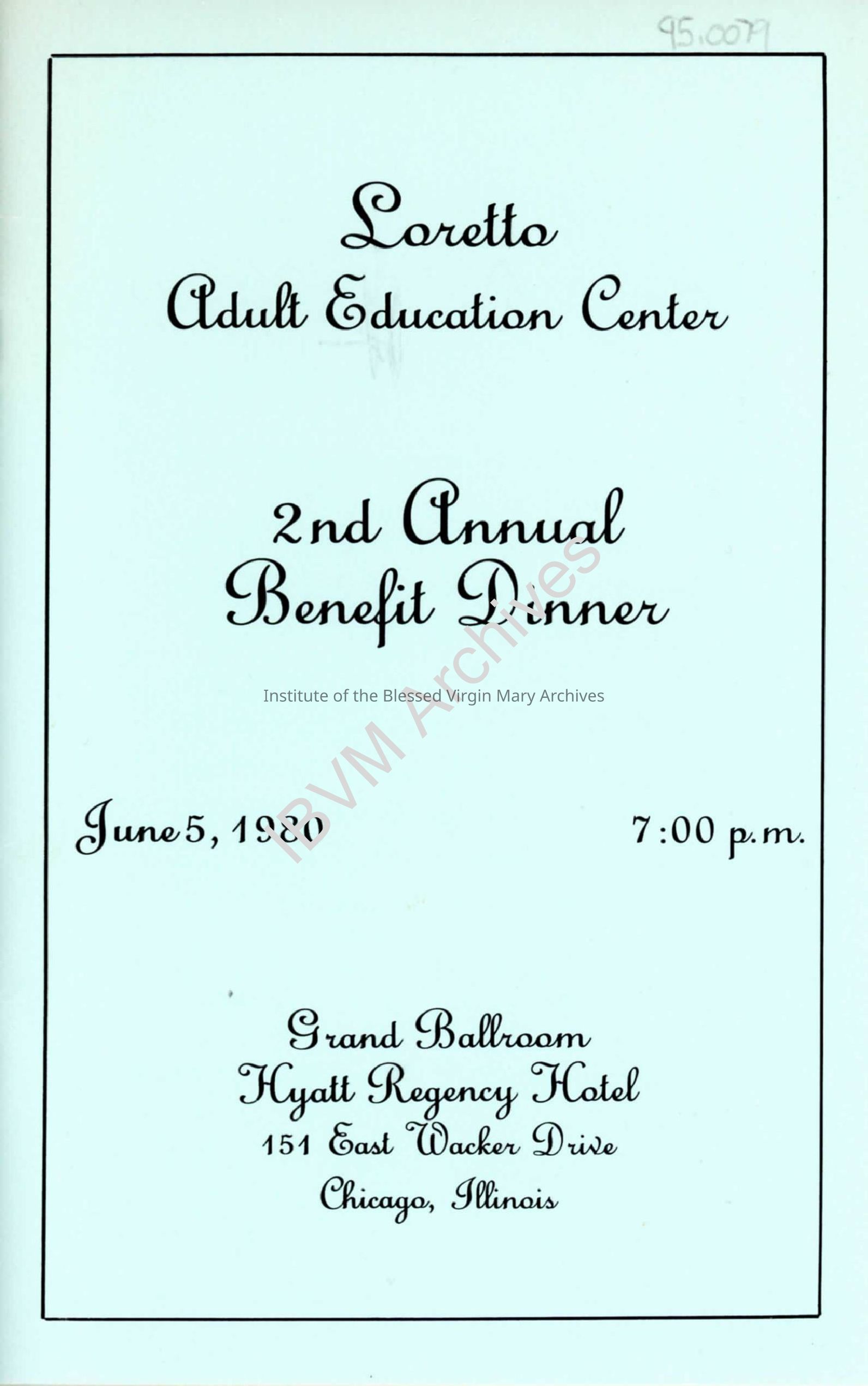 Loretto Adult Education Center Dinner Benefit Program: PDF, Watermarked