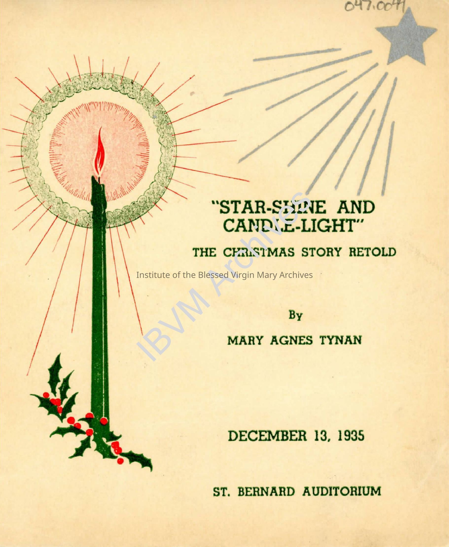 Loretto High School Star-Shine and Candle-Light Program: PDF, Watermarked