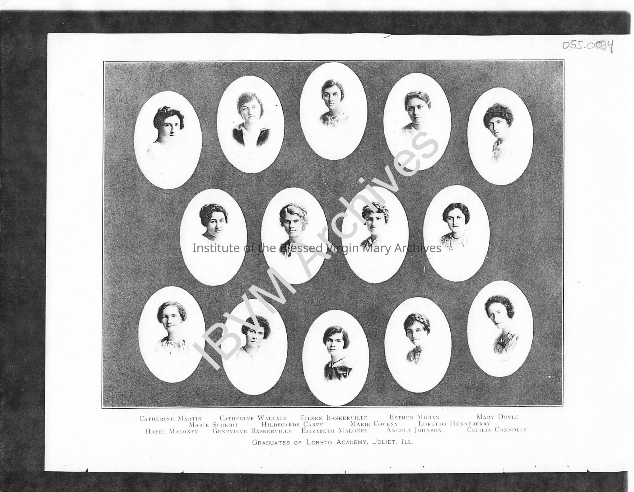 Graduates of Loretto Academy, Joliet, ILL: PDF, Watermarked