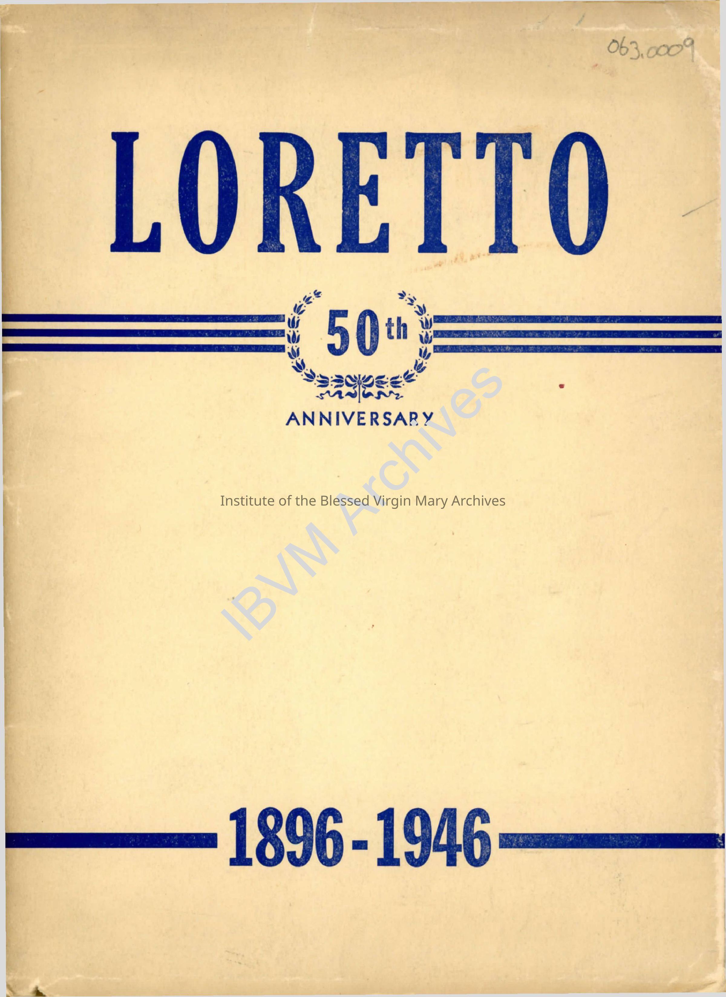 Sault Ste. Marie Loretto 50th Anniversary Program: PDF, Watermarked