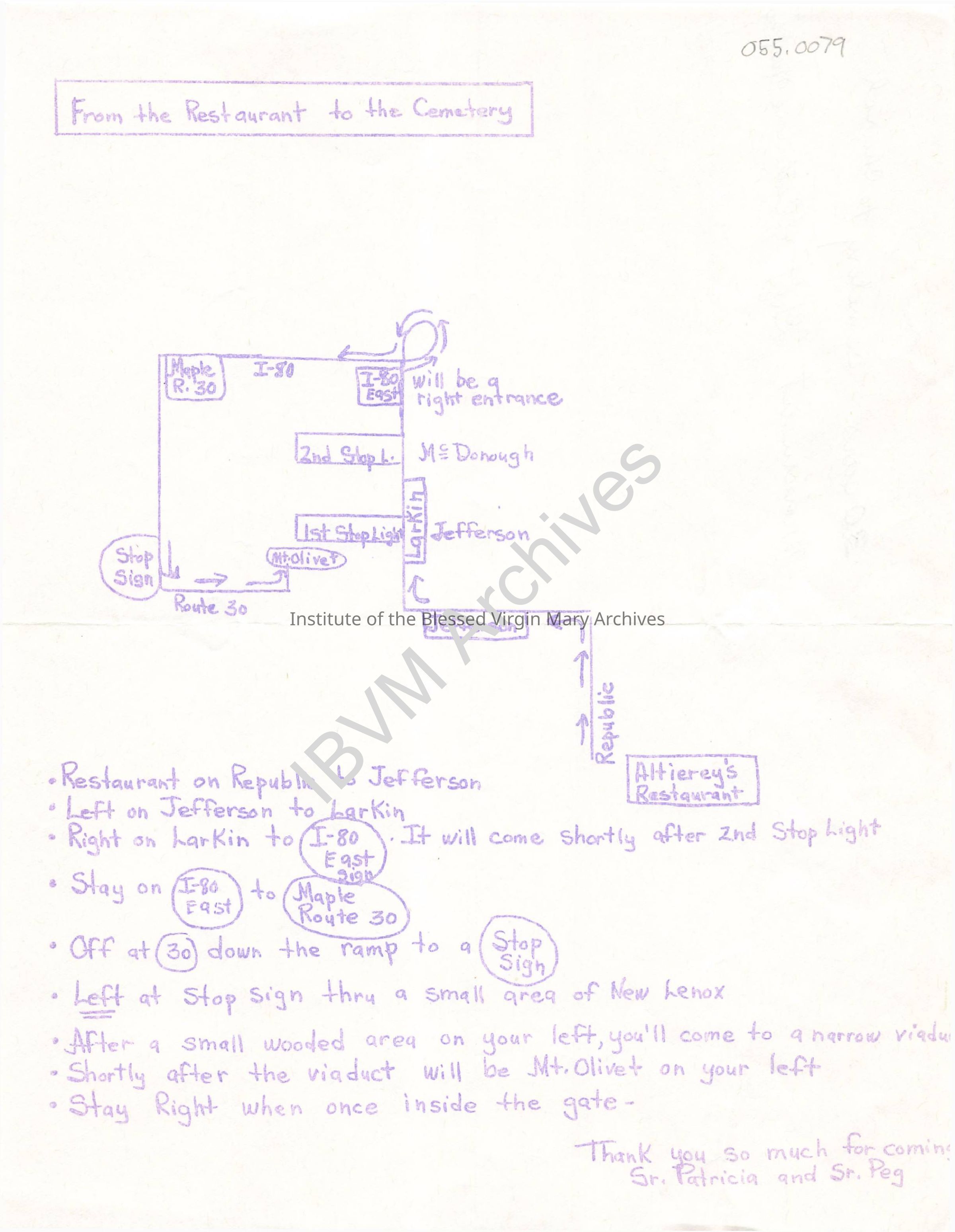 Centennial Pilgrimage Map: PDF, Watermarked