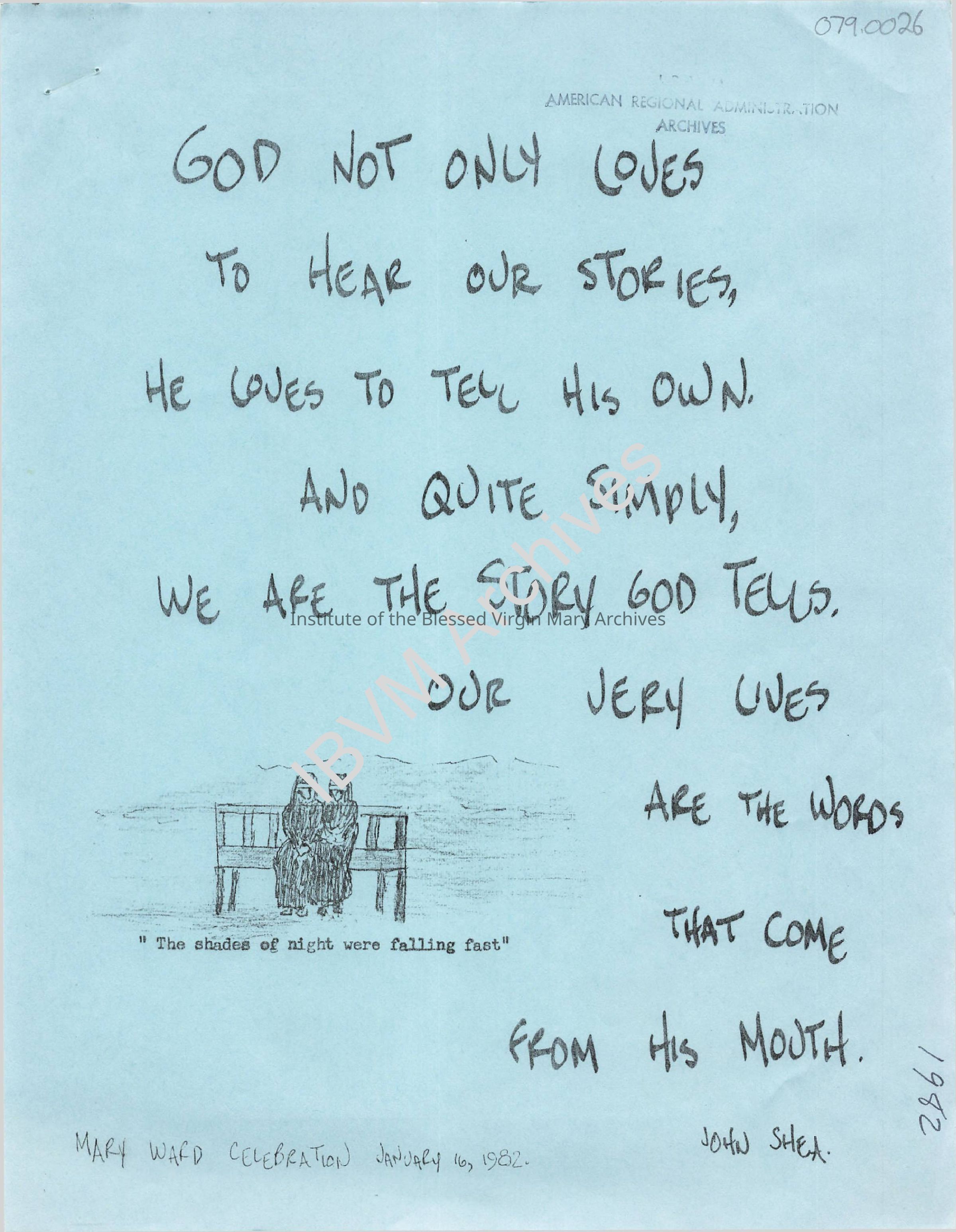 Mary Ward Celebration: PDF, Watermarked