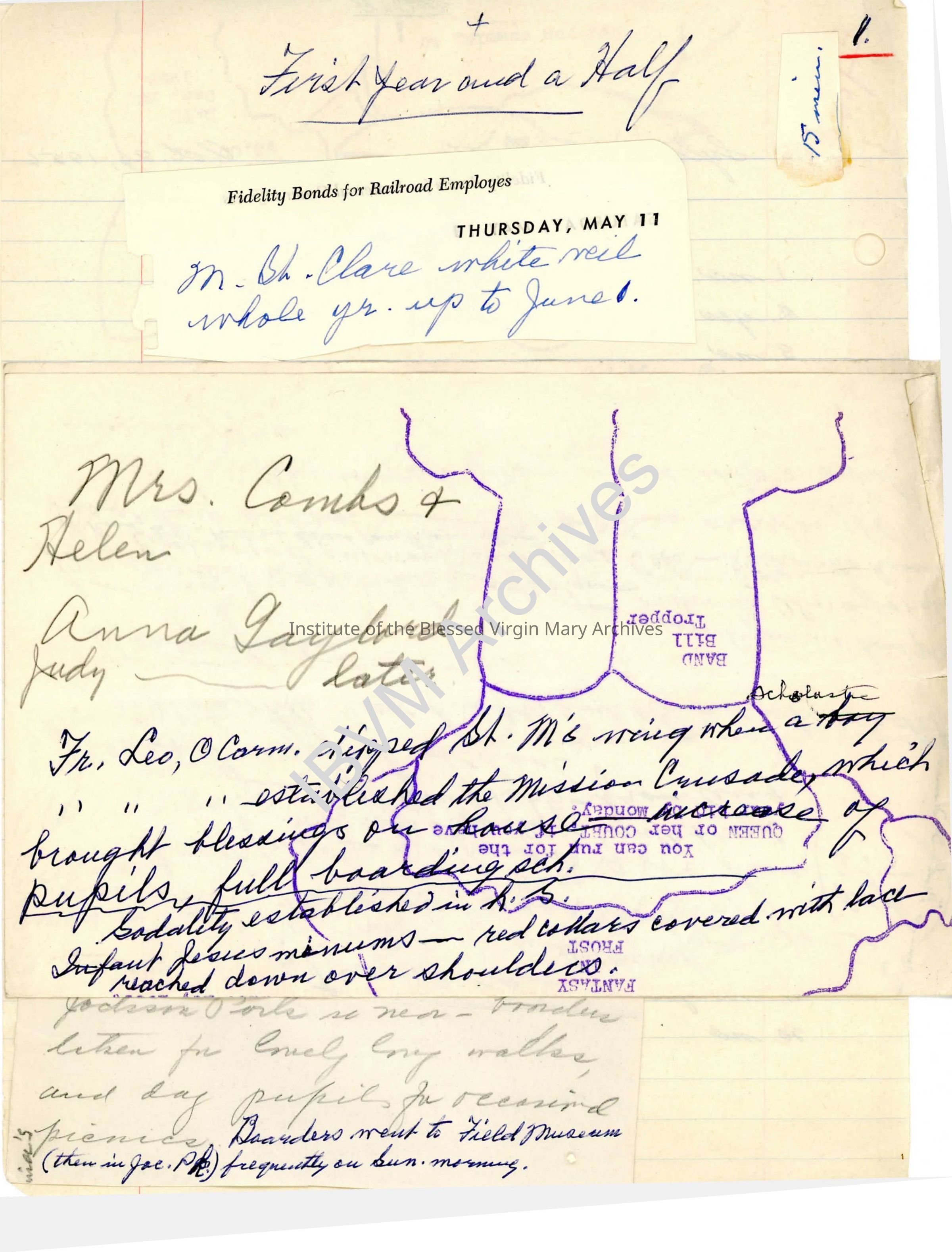 Woodlawn Notes and Documents: PDF, Watermarked