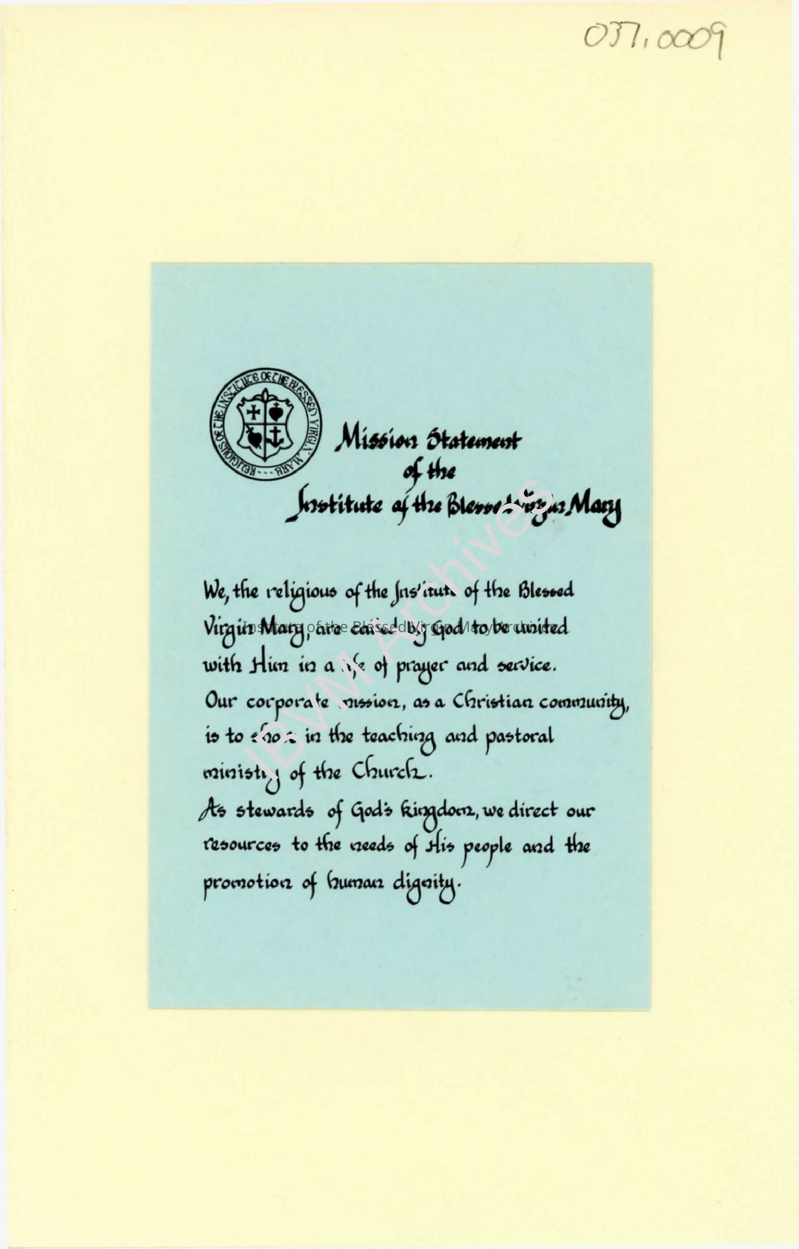Liturgy of Commitment Program: PDF, Watermarked