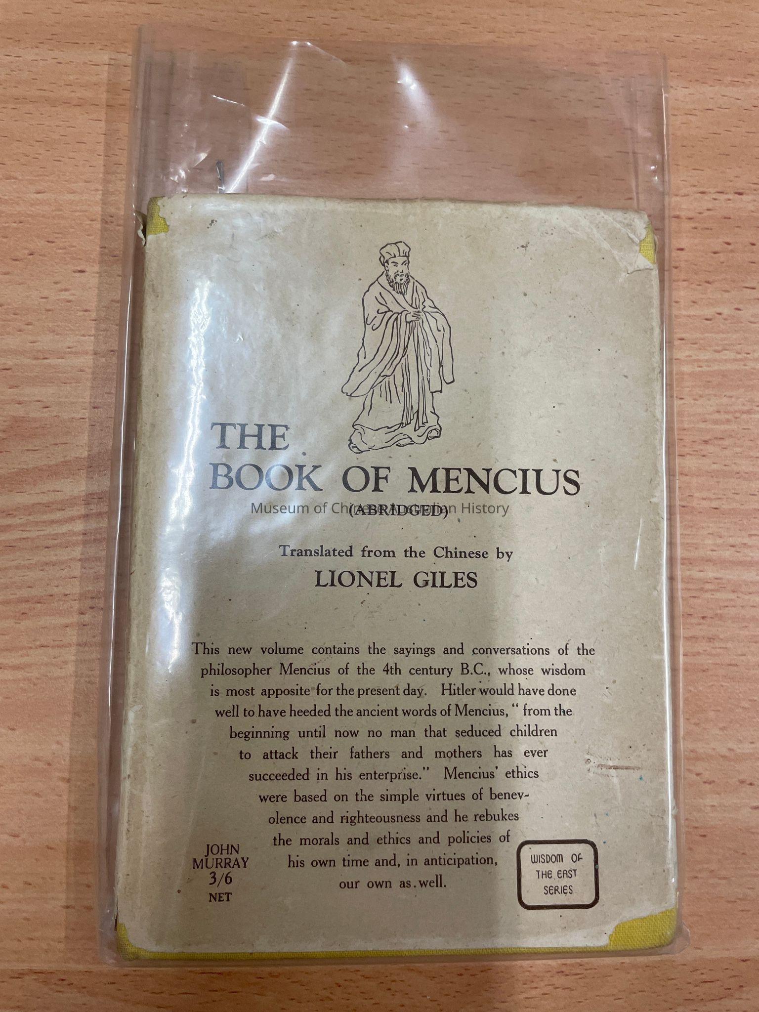 The book of Mencius [abridged edition]