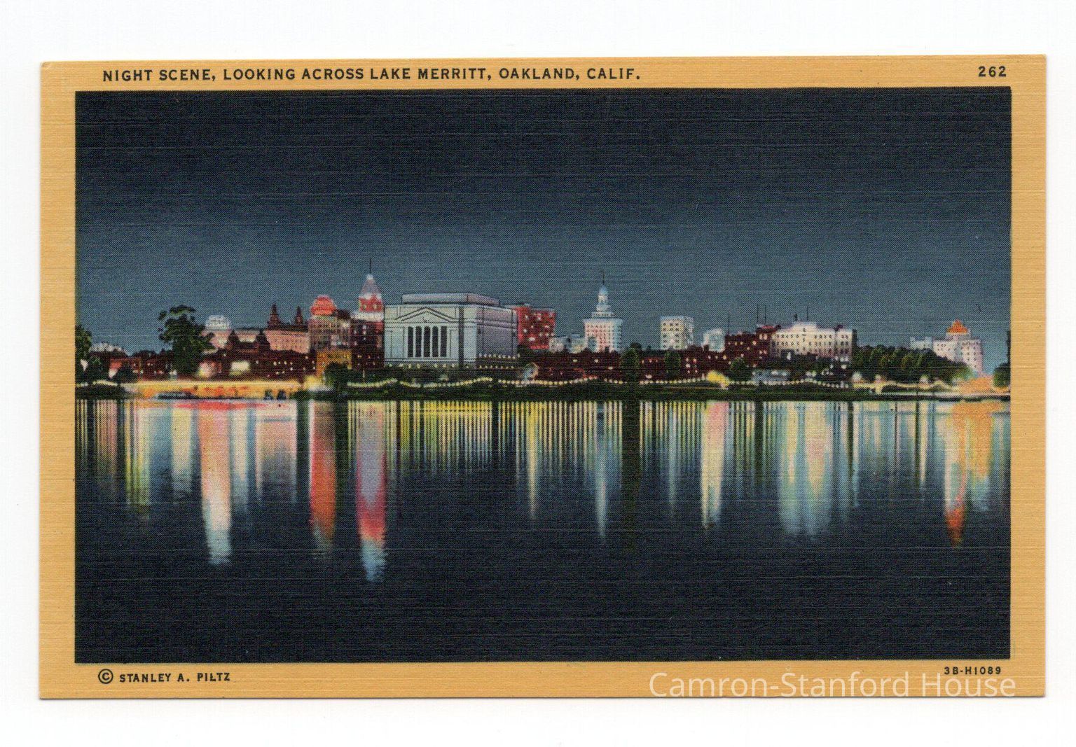 Looking Back at lake Merritt