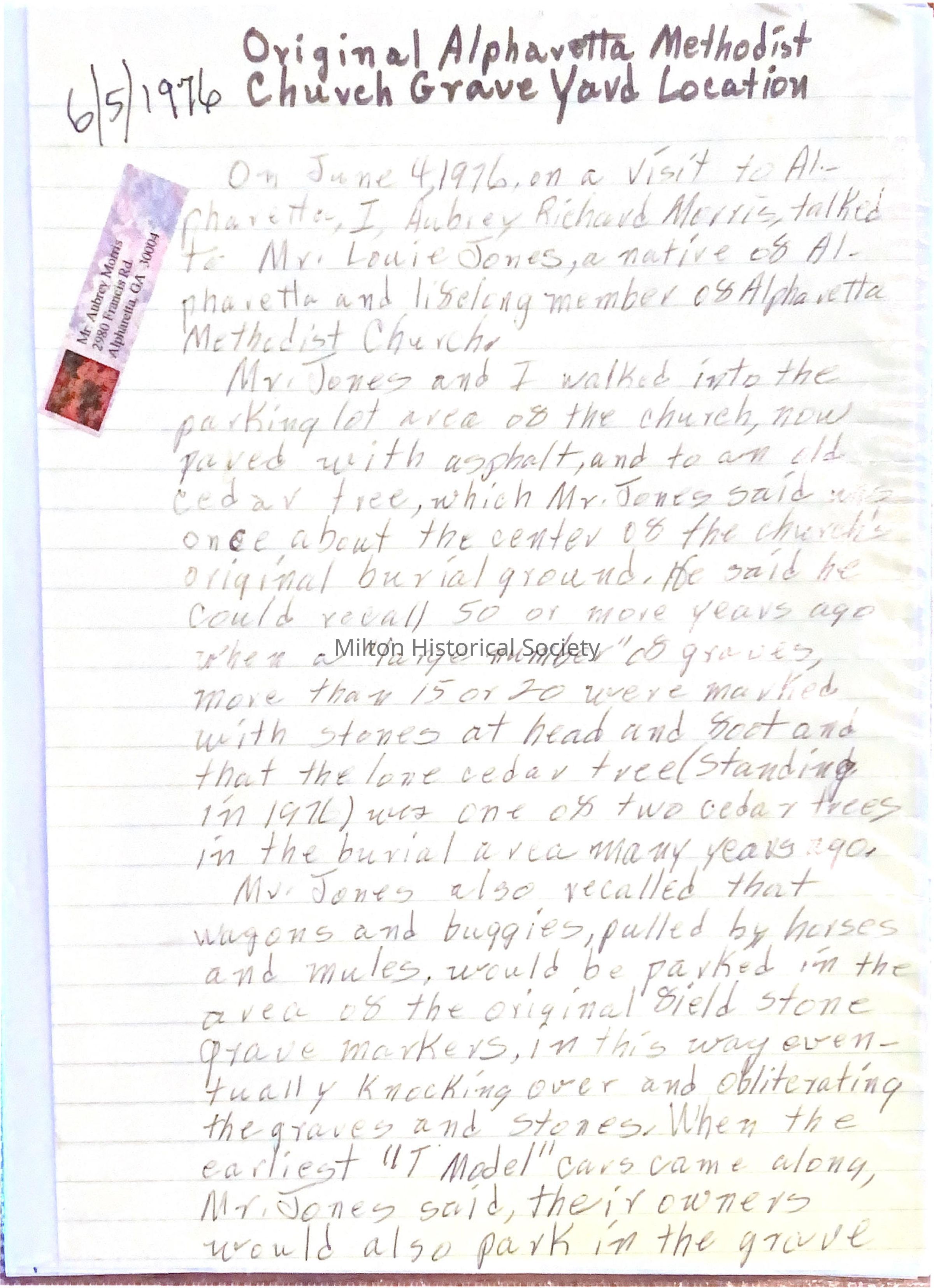 In plastic sleeves, handwritten, typed and few news articles: Approx 88 pages