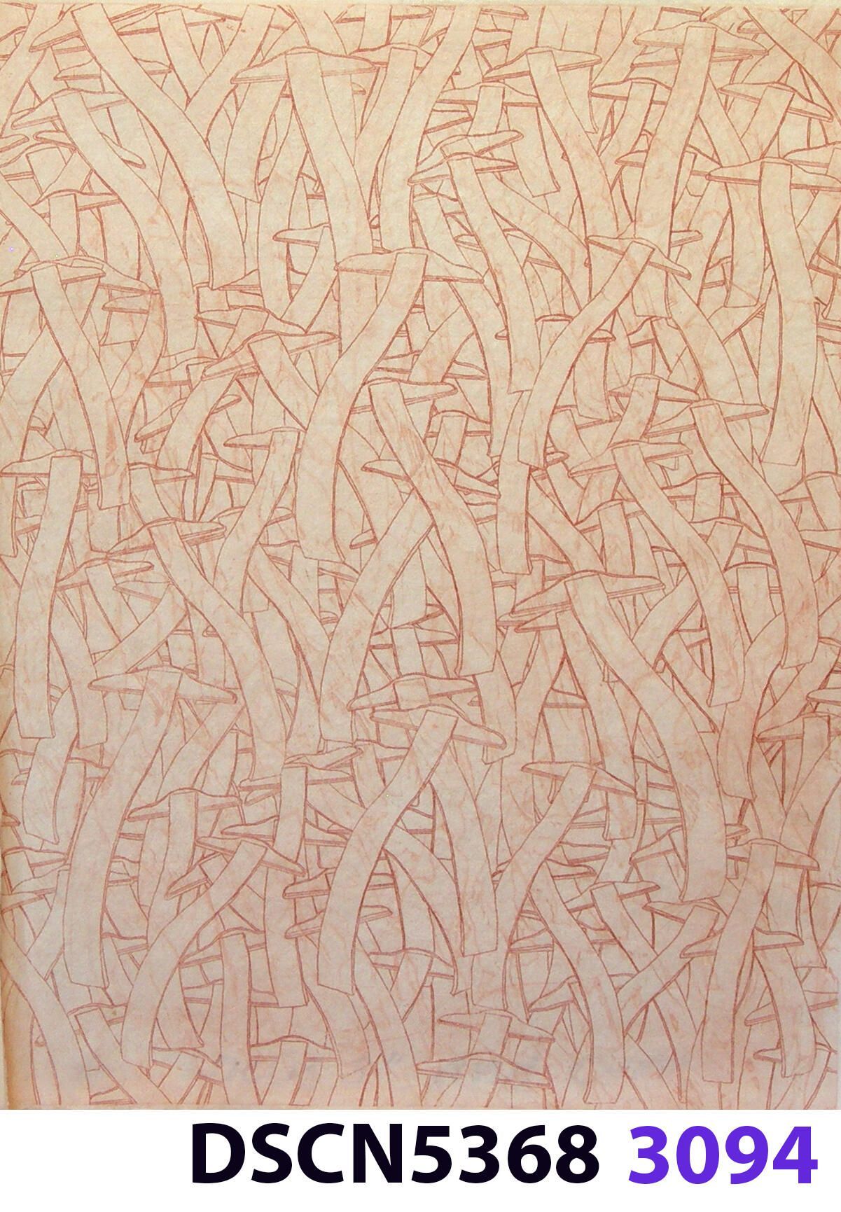 Wave Square School: I was at a fish hatchery, and, looking in the water it was all dark. I thought, there are no fish!" I blinked, and all of a sudden I could see thousands of fishes. It was a school of fishes. Later, back in my studio I imagined thousands of wave squares in such a school. It inspired me to think of a moving image. For the spaceship crash series I was working on, in my imagination the camera zoomed in and resolved to show a school of wave squares, swimming like a school of fishes.