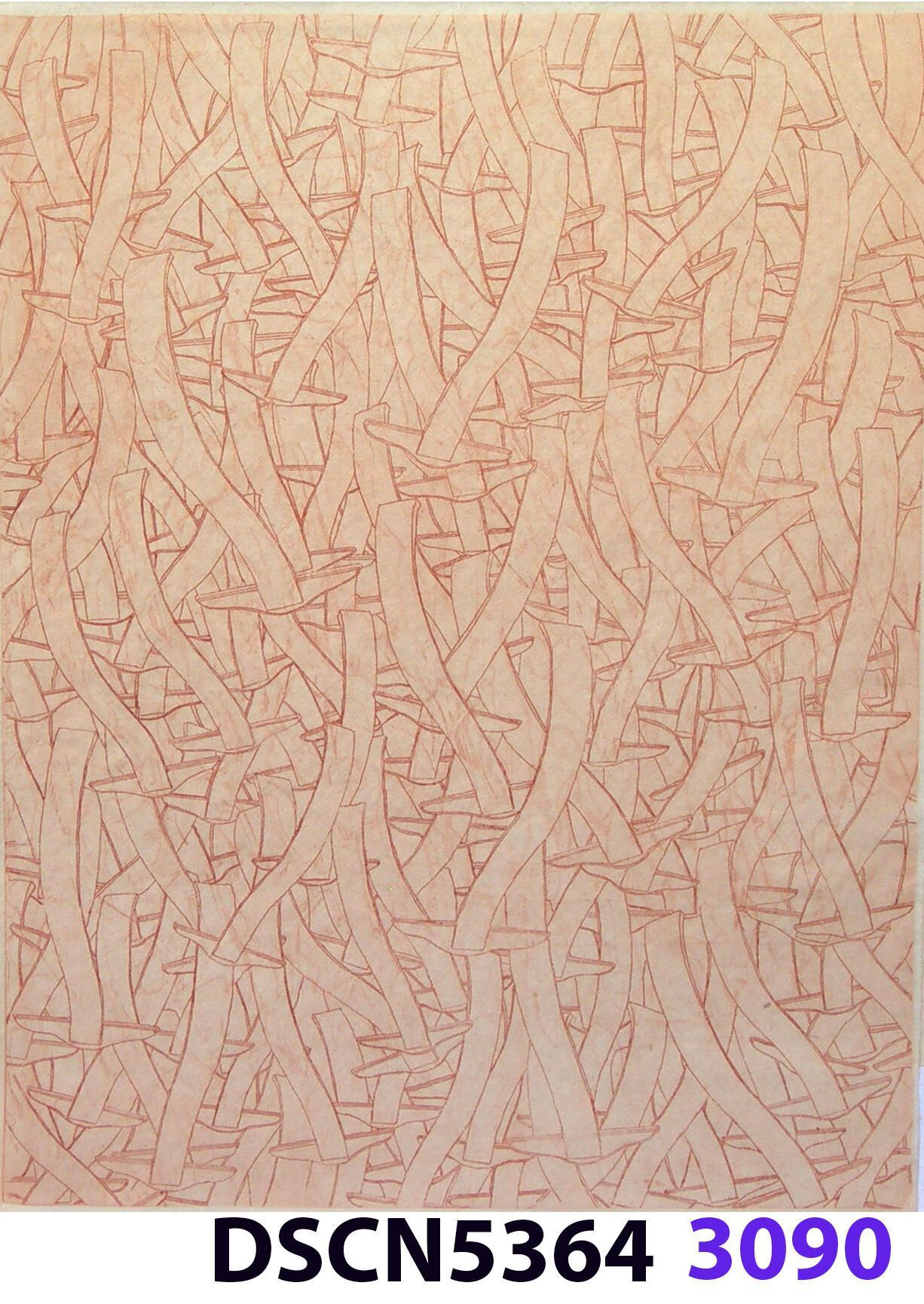 Wave Square School: I was at a fish hatchery, and, looking in the water it was all dark. I thought, there are no fish!" I blinked, and all of a sudden I could see thousands of fishes. It was a school of fishes. Later, back in my studio I imagined thousands of wave squares in such a school. It inspired me to think of a moving image. For the spaceship crash series I was working on, in my imagination the camera zoomed in and resolved to show a school of wave squares, swimming like a school of fishes.