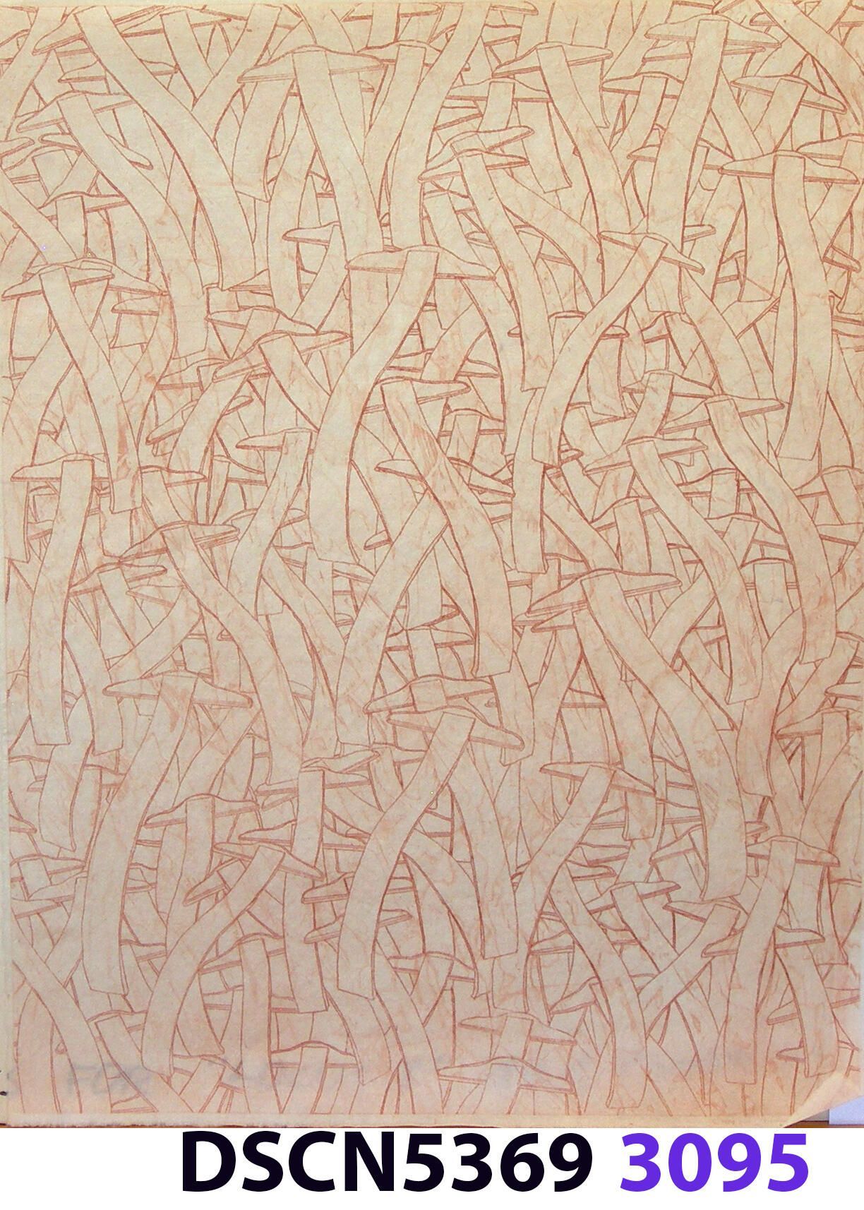 Wave Square School: I was at a fish hatchery, and, looking in the water it was all dark. I thought, there are no fish!" I blinked, and all of a sudden I could see thousands of fishes. It was a school of fishes. Later, back in my studio I imagined thousands of wave squares in such a school. It inspired me to think of a moving image. For the spaceship crash series I was working on, in my imagination the camera zoomed in and resolved to show a school of wave squares, swimming like a school of fishes.