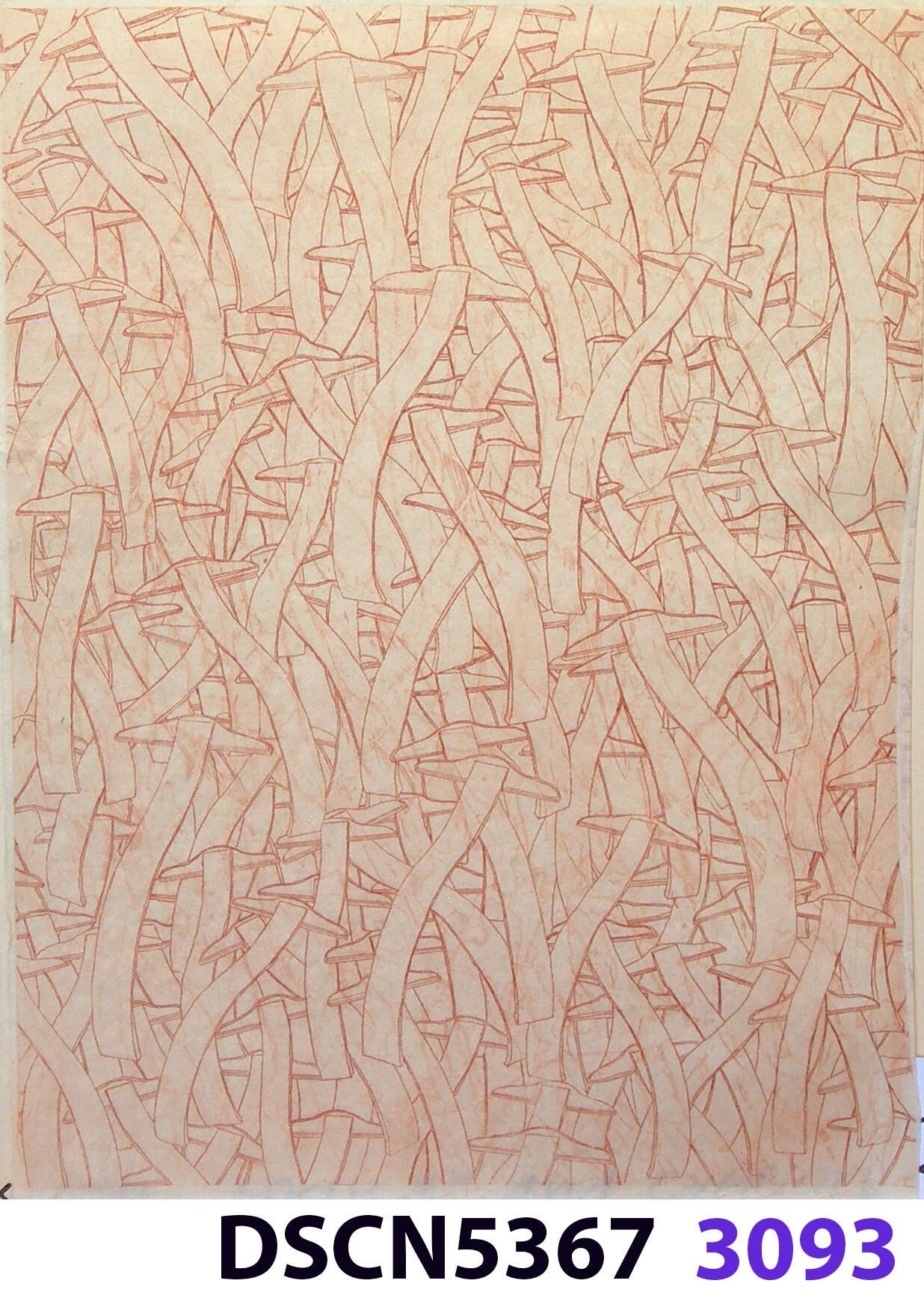 Wave Square School: I was at a fish hatchery, and, looking in the water it was all dark. I thought, there are no fish!" I blinked, and all of a sudden I could see thousands of fishes. It was a school of fishes. Later, back in my studio I imagined thousands of wave squares in such a school. It inspired me to think of a moving image. For the spaceship crash series I was working on, in my imagination the camera zoomed in and resolved to show a school of wave squares, swimming like a school of fishes.