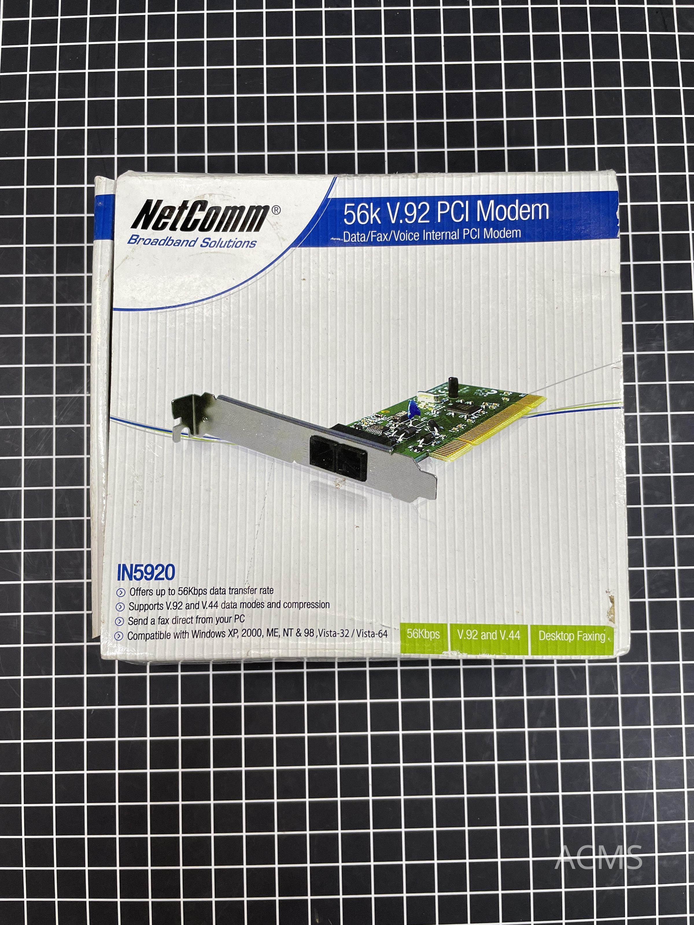 NetComm IN5920 56k V.92 PCI Modem