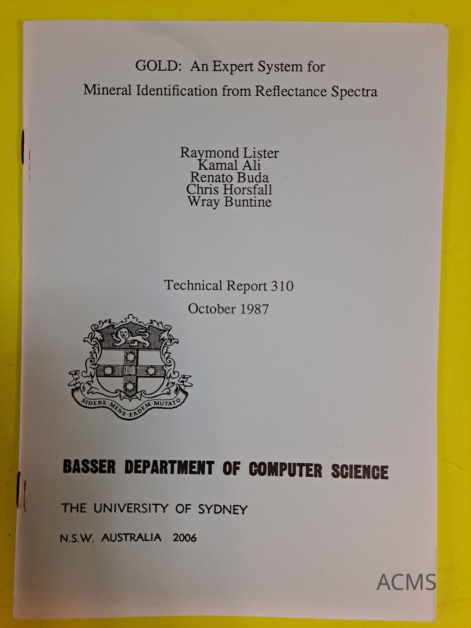 Graeme Philipson Library of the History of Computing