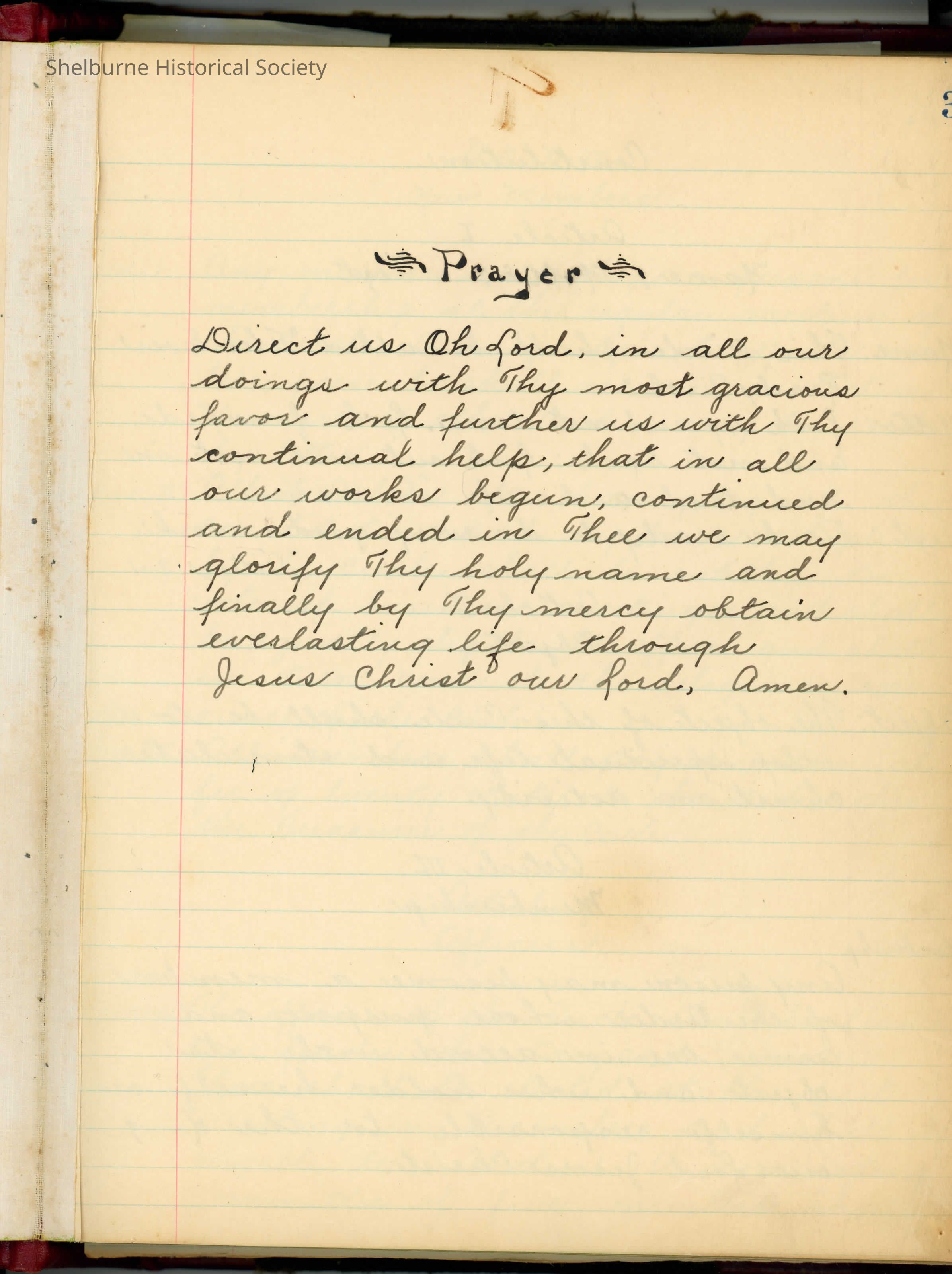2023.00.123 Ledger of the Ever Ready Circle of the Kings Daughters 1929-1940