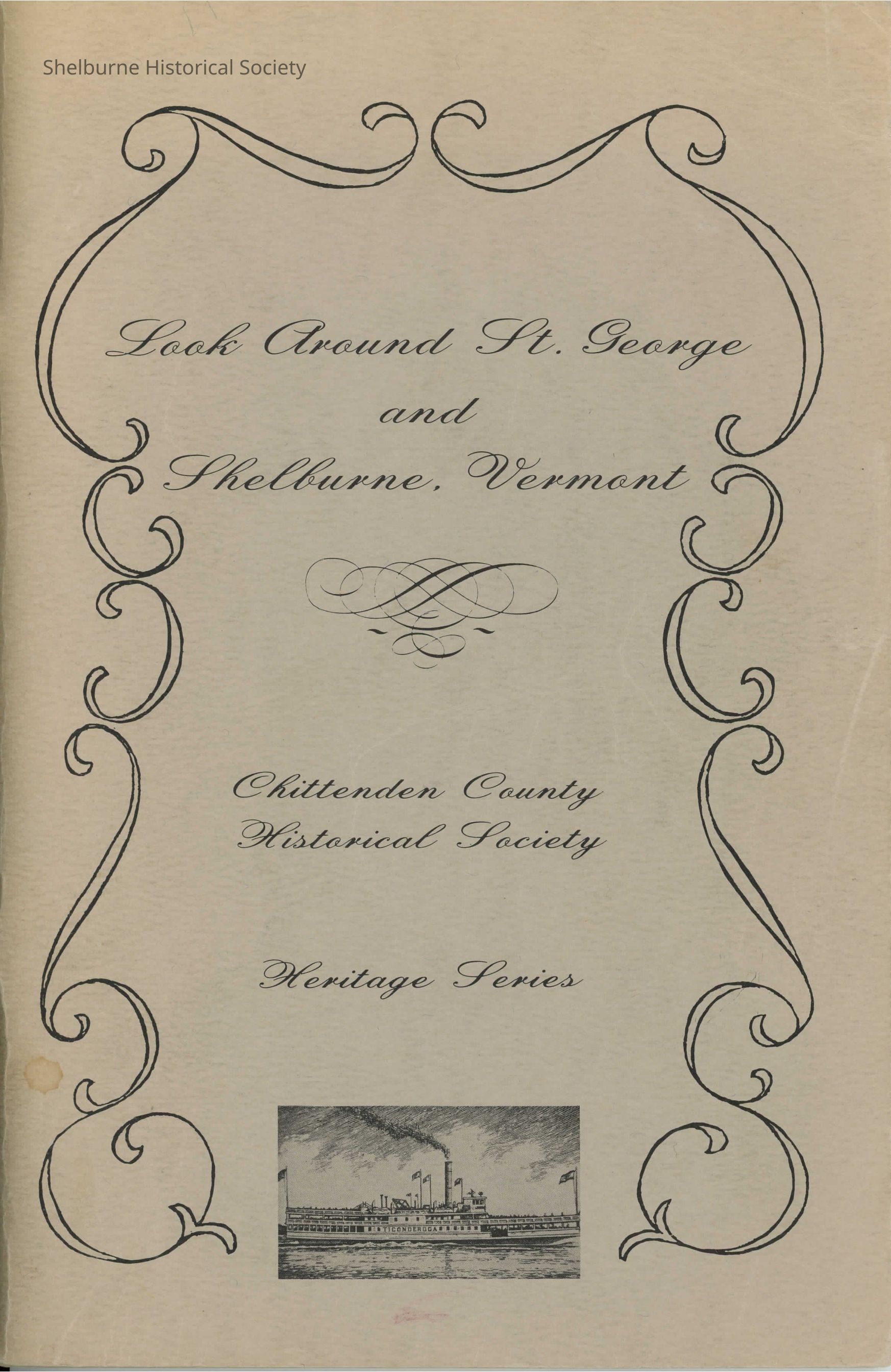 Cover of "Look Around St. George and Shelburne, Vermont"