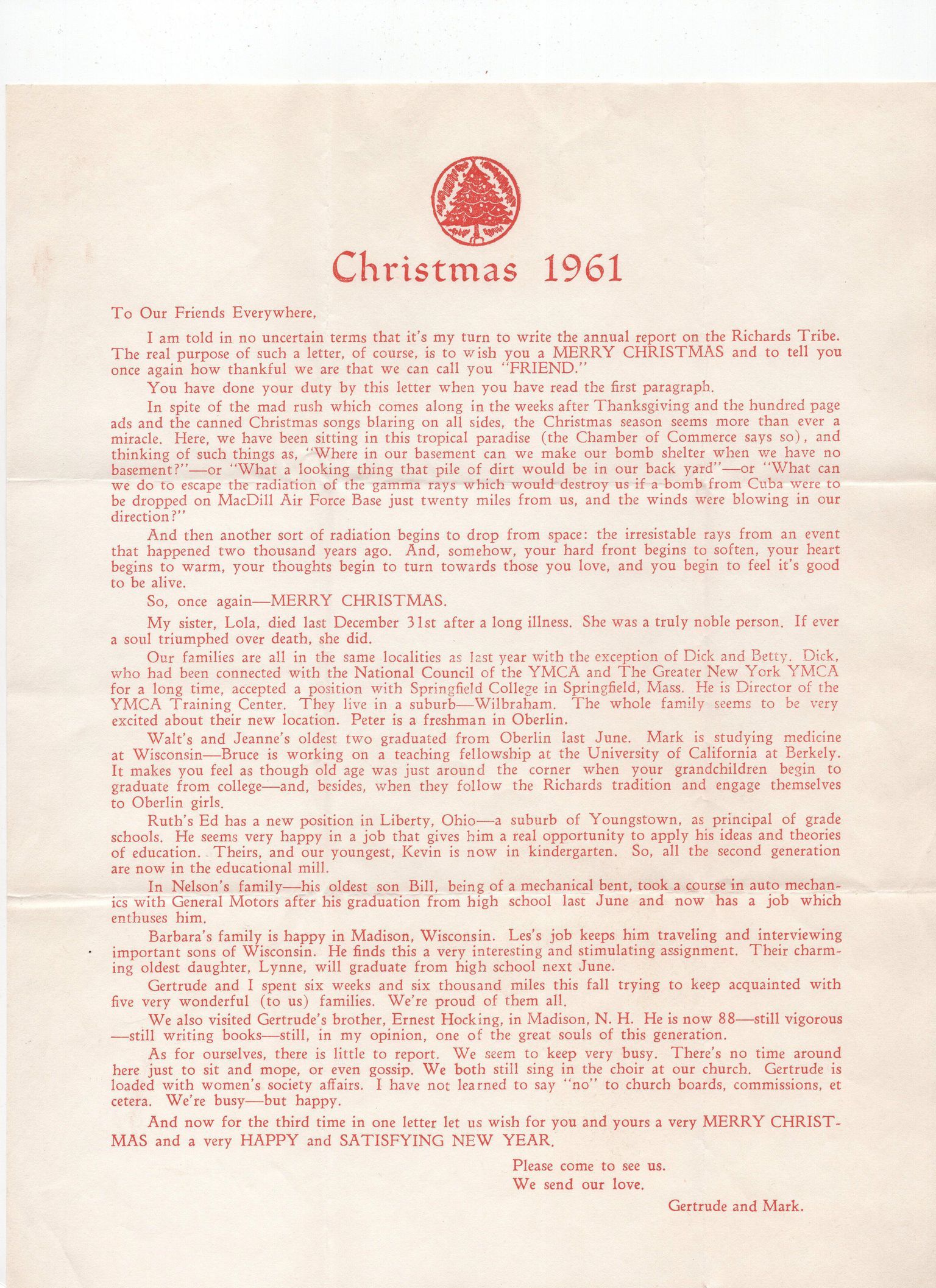 Richards Mill and Family Collection