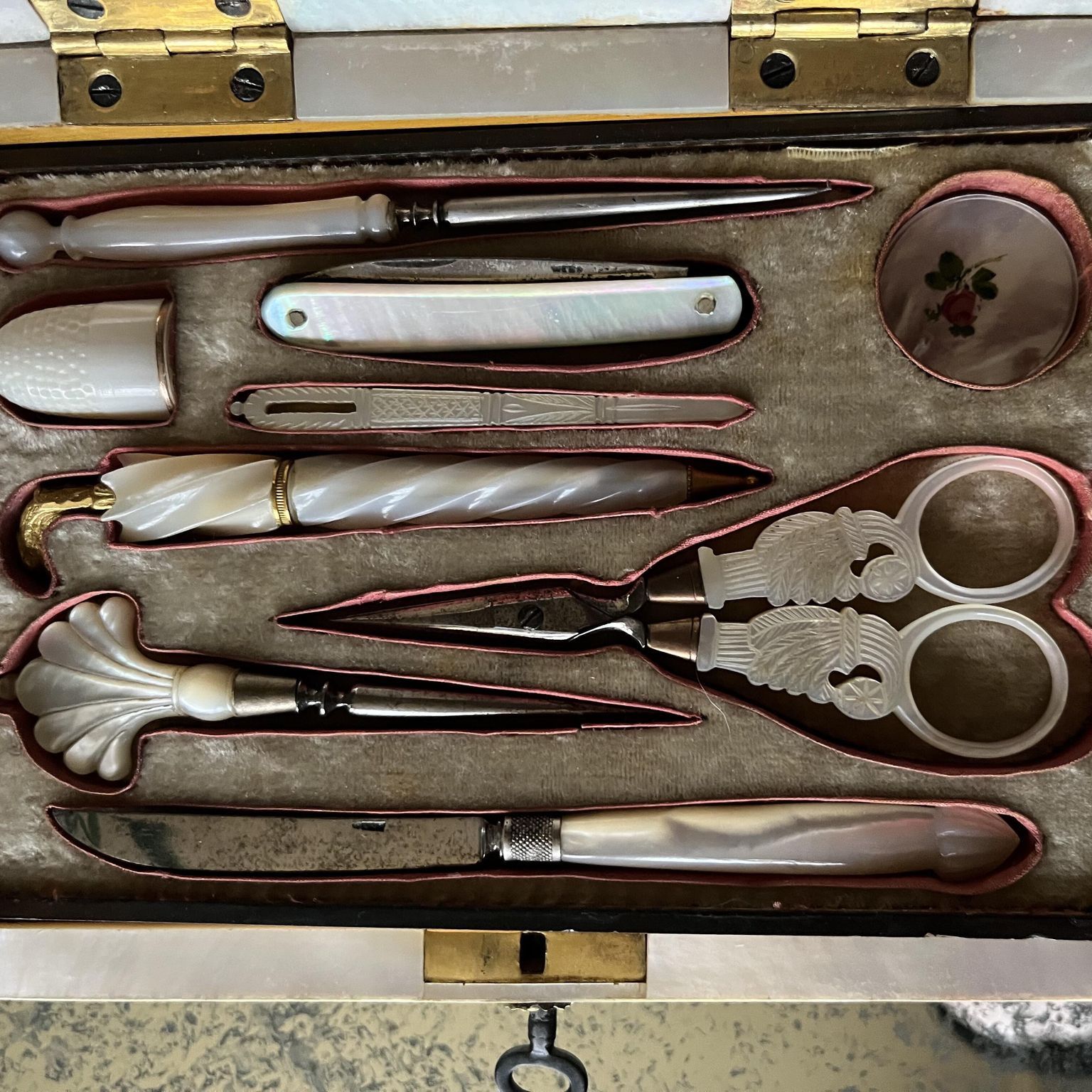 Needlework Tools and Boxes
