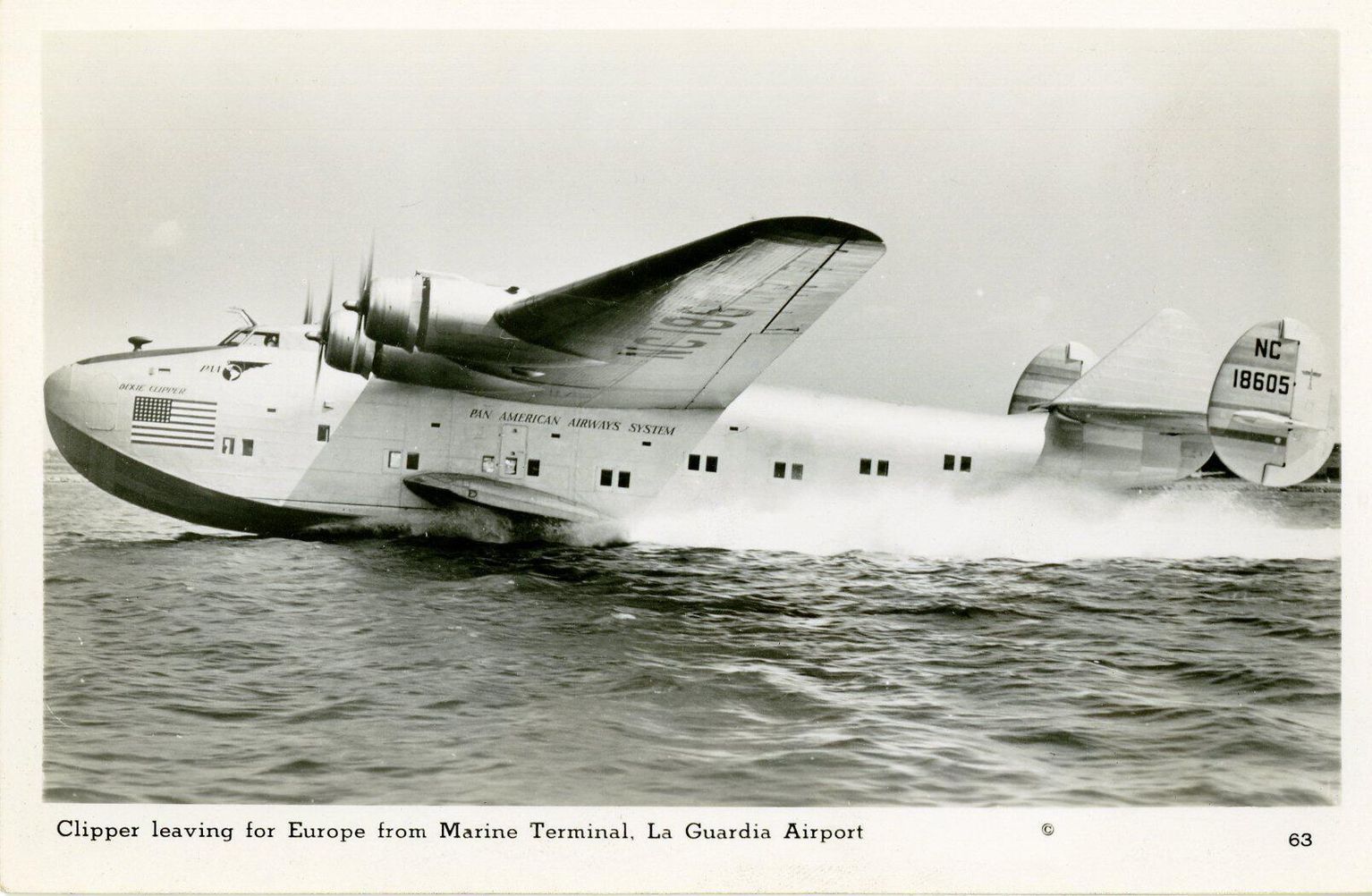 Flight Across the Atlantic, 1939