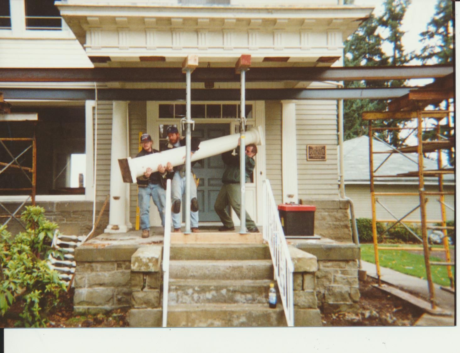 Schmidt House Restoration in 2001