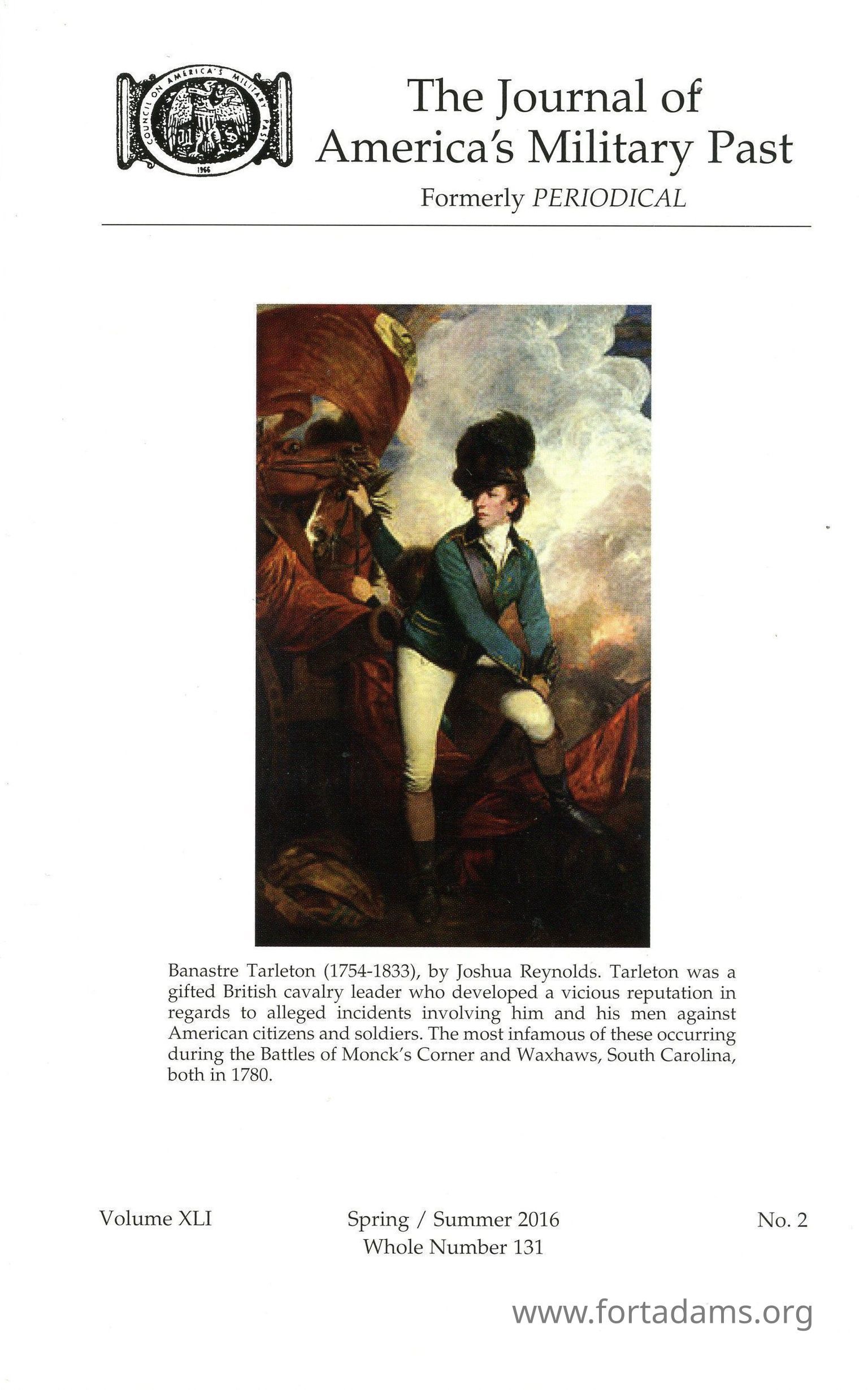 The Journal of America's Military Past (Formerly PERIODICAL)