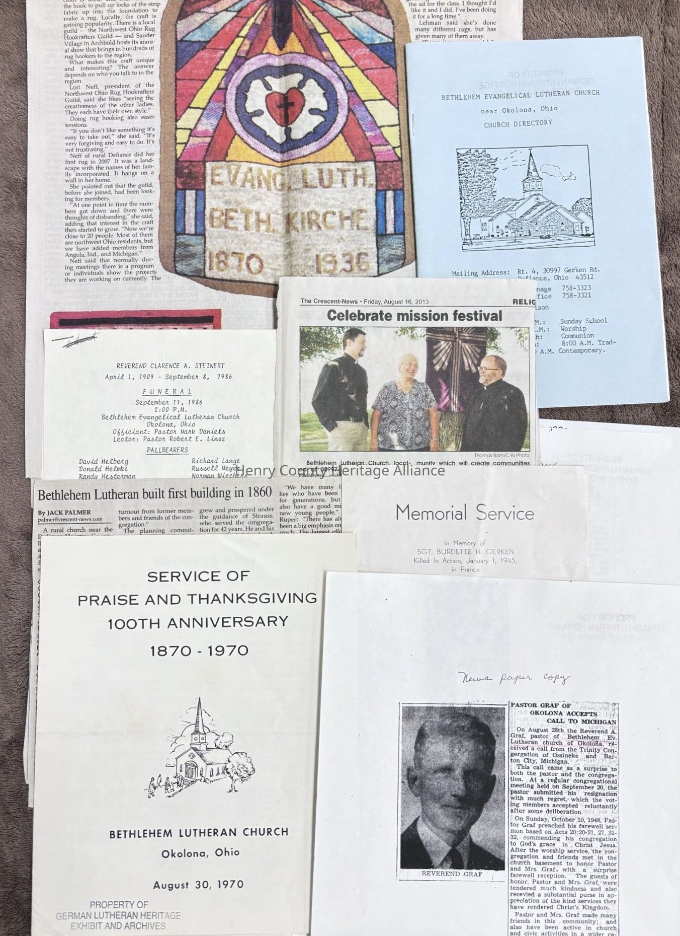 German Lutheran Heritage of Northwest Ohio