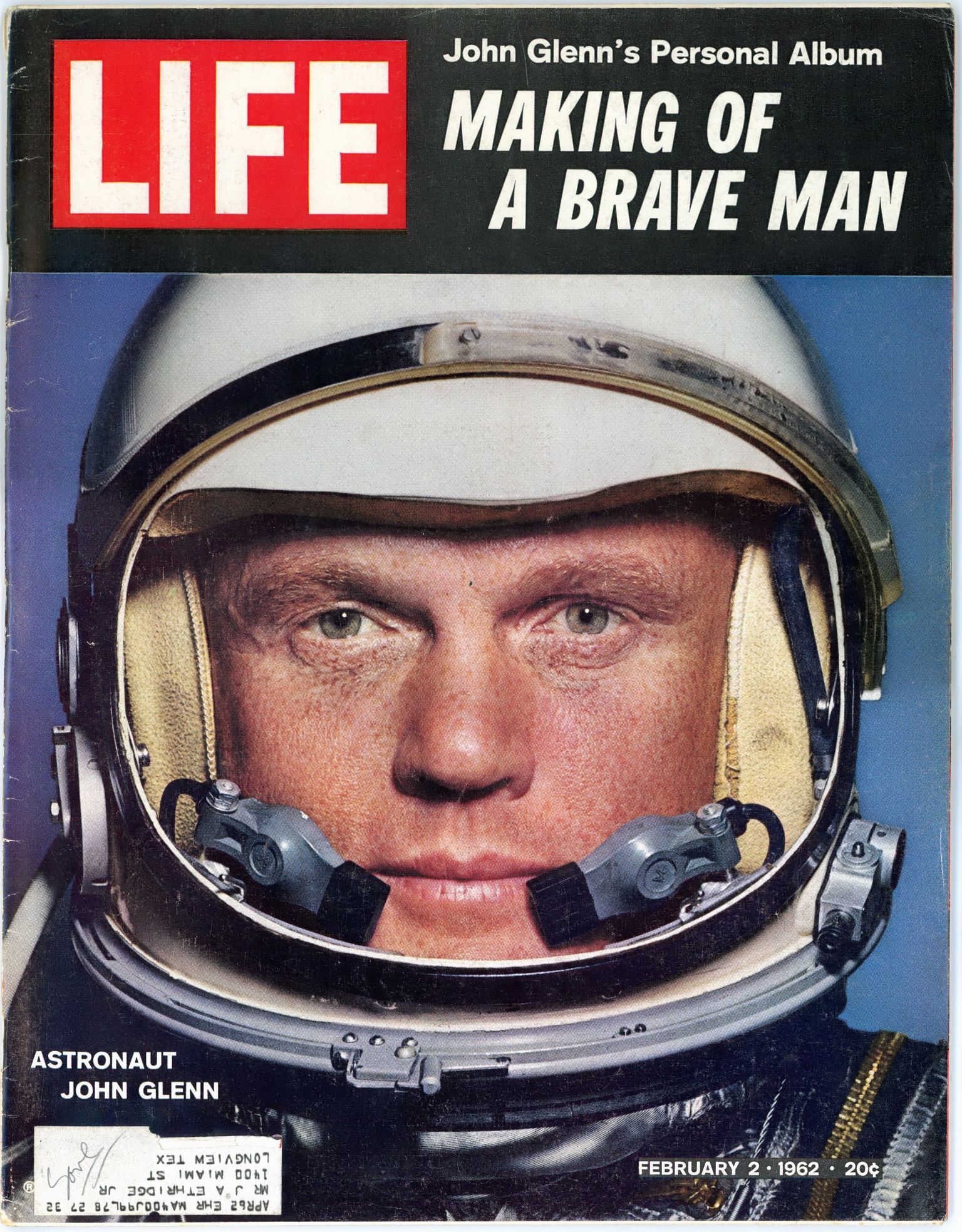Life Magazine February 2, 1962 - John Glenn Feature - 105 Entries