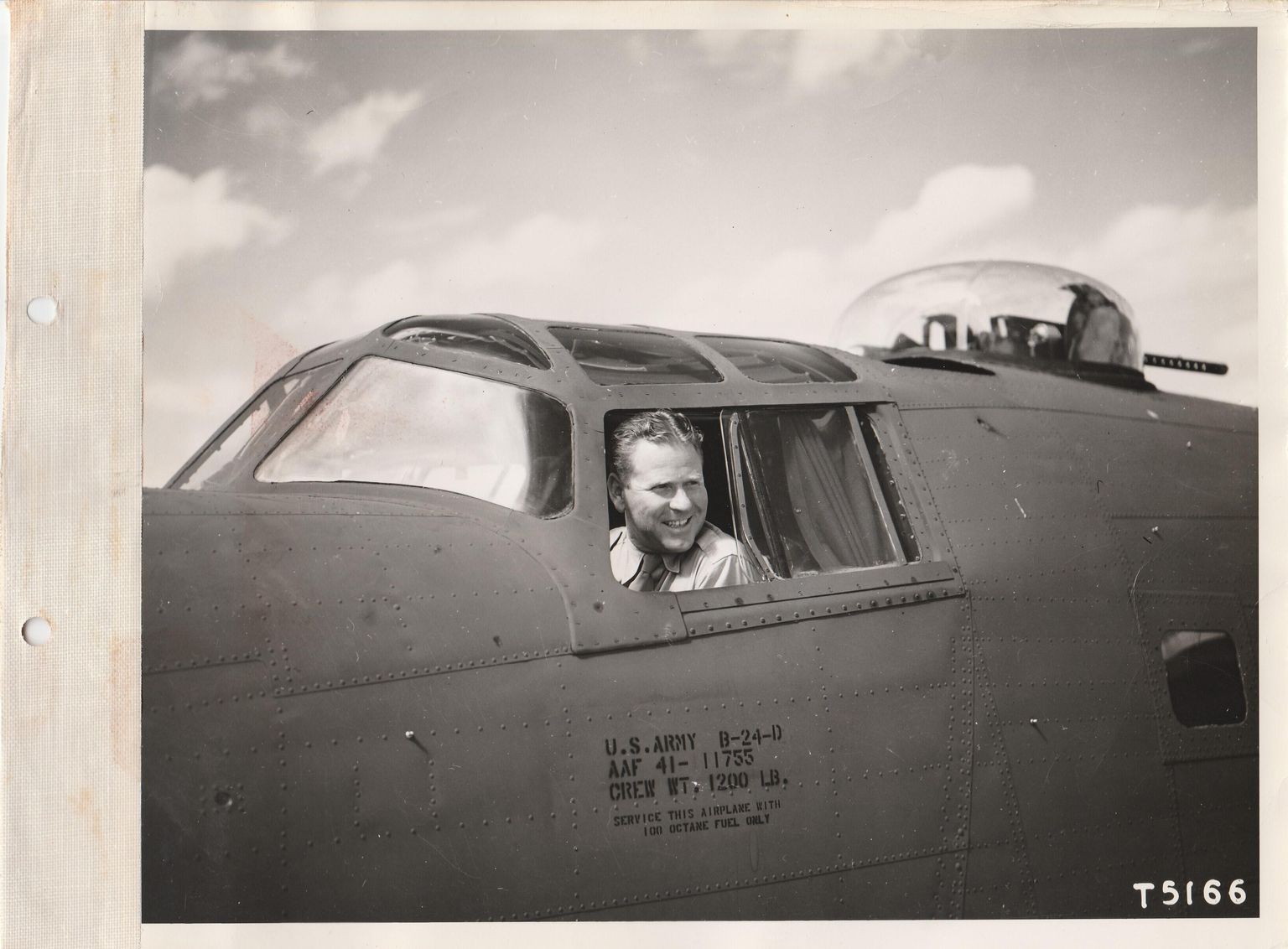 B-24 Test Flight - Photos and News Clippings