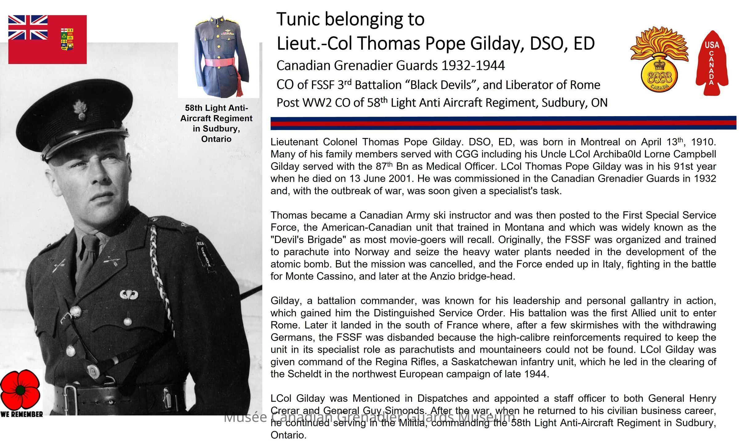 Col Pope 1945 - WW2 Era - Patrol Blues Tunic named to Lieutenant Colonel Thomas ...