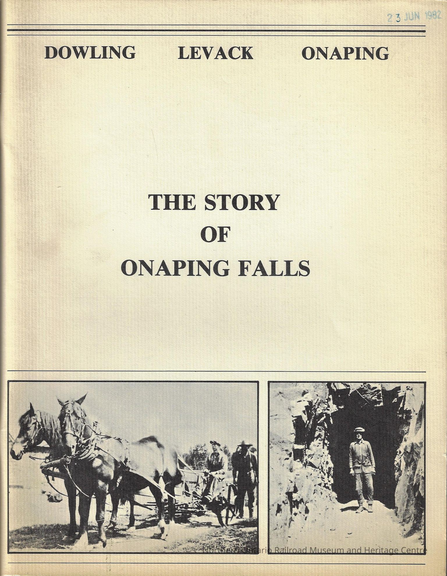 The Story of Onaping Falls