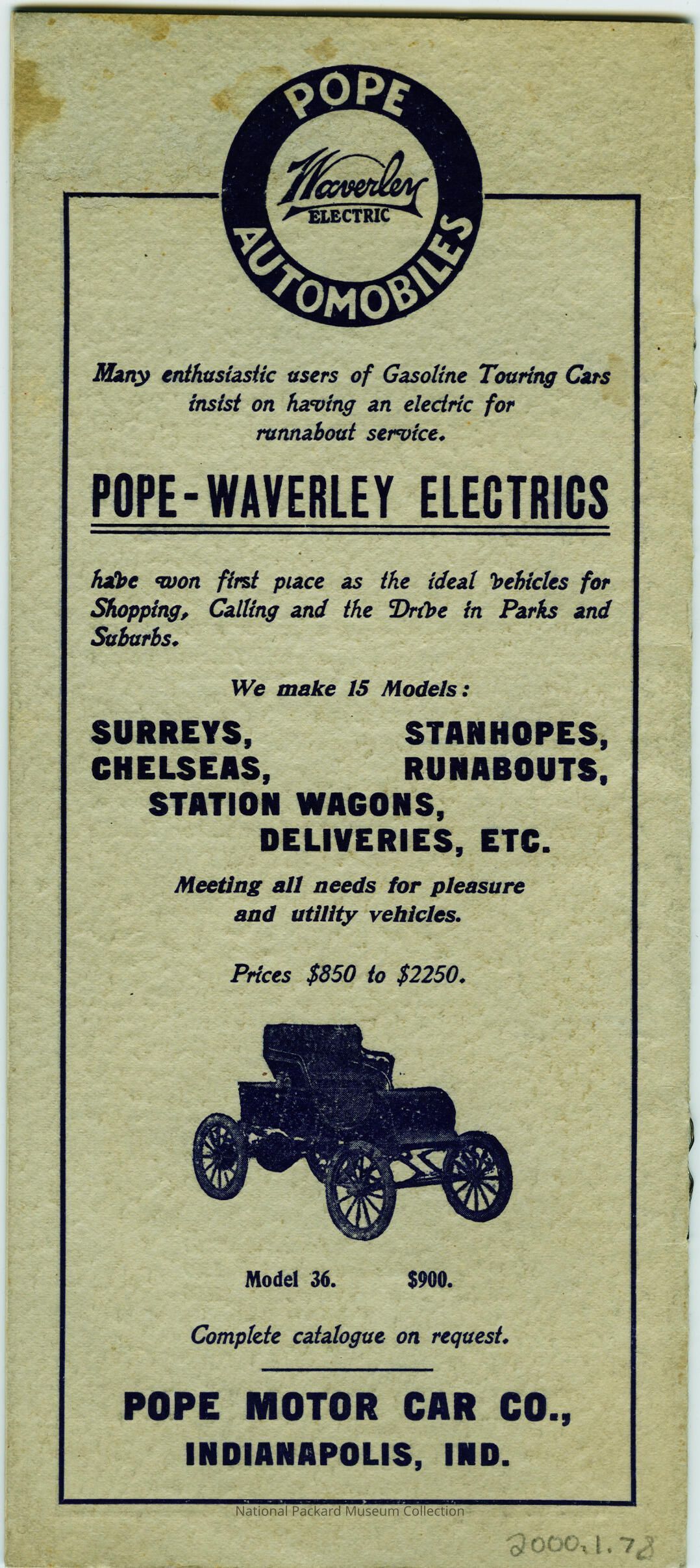 Ernie Hall Aviation Collection and George Weiss American Automobile Association  involvement