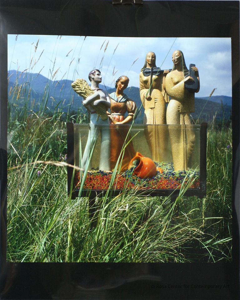 But the Harvest Songs Ring, / Down in the Fields / Where People are Happy / With What the Earth Yields, from Fish Tank Sonata