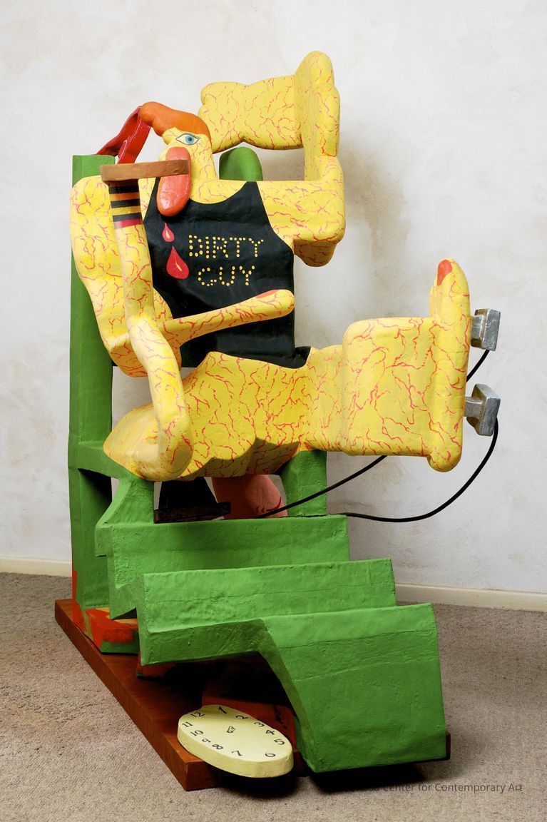 Relax in Electric Chair (Dirty Guy)