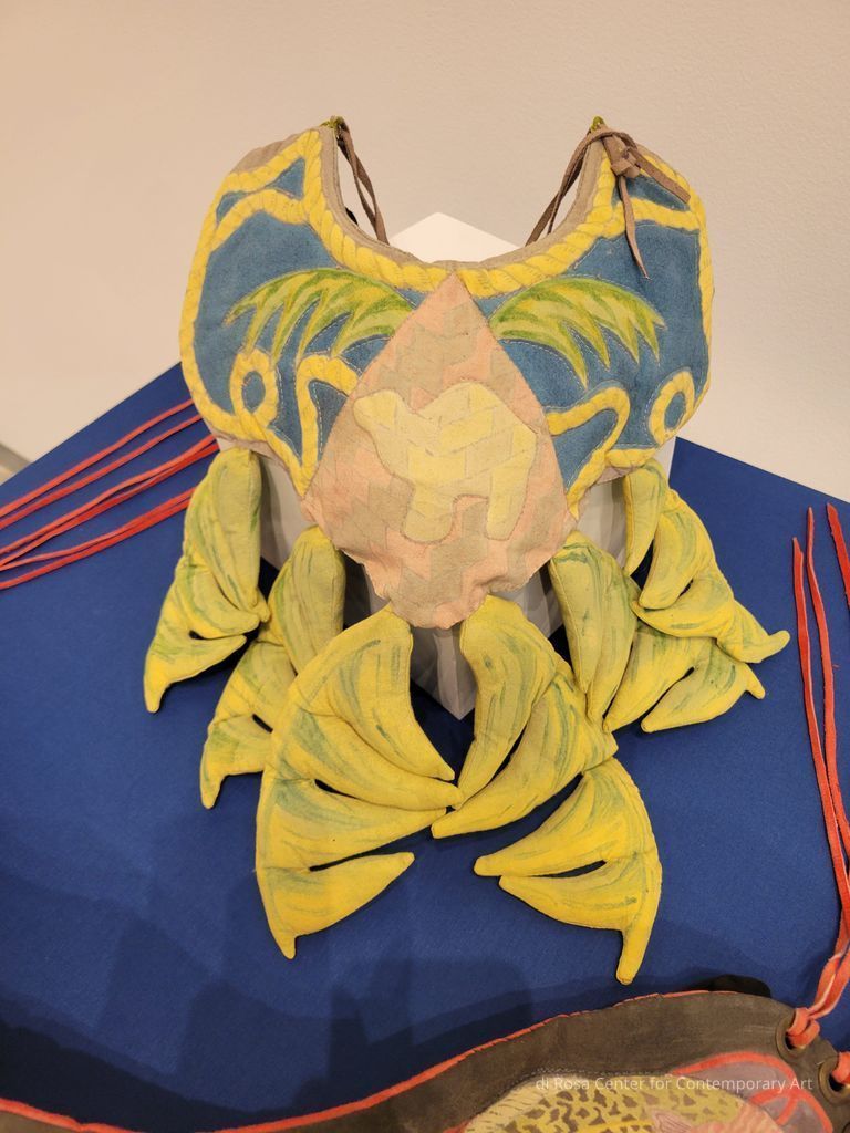 Necklace with Stuffed Palm Leaves