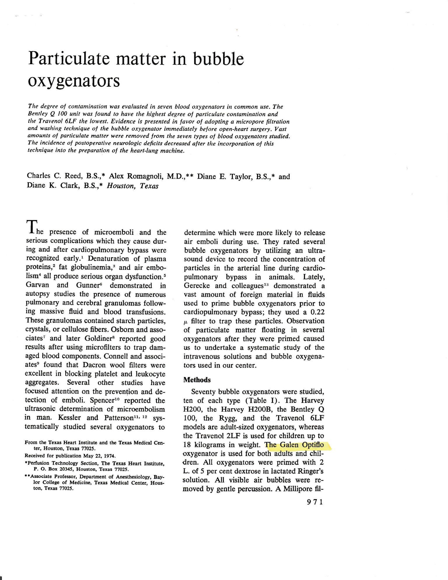 Pioneer Perfusionist Interviews