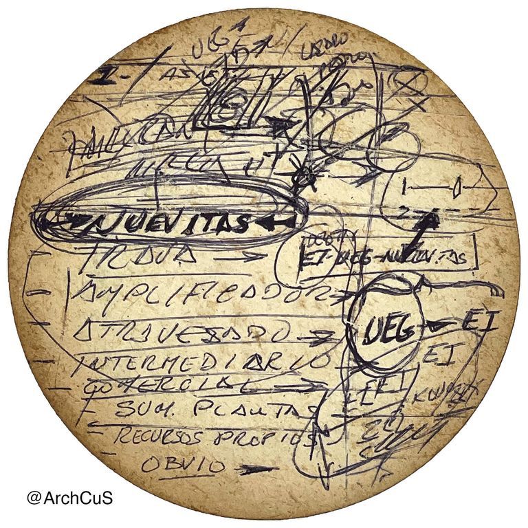 Beer Coaster, "U sv. Tomáše" (Prague), Reused as a Notepad - Image 2