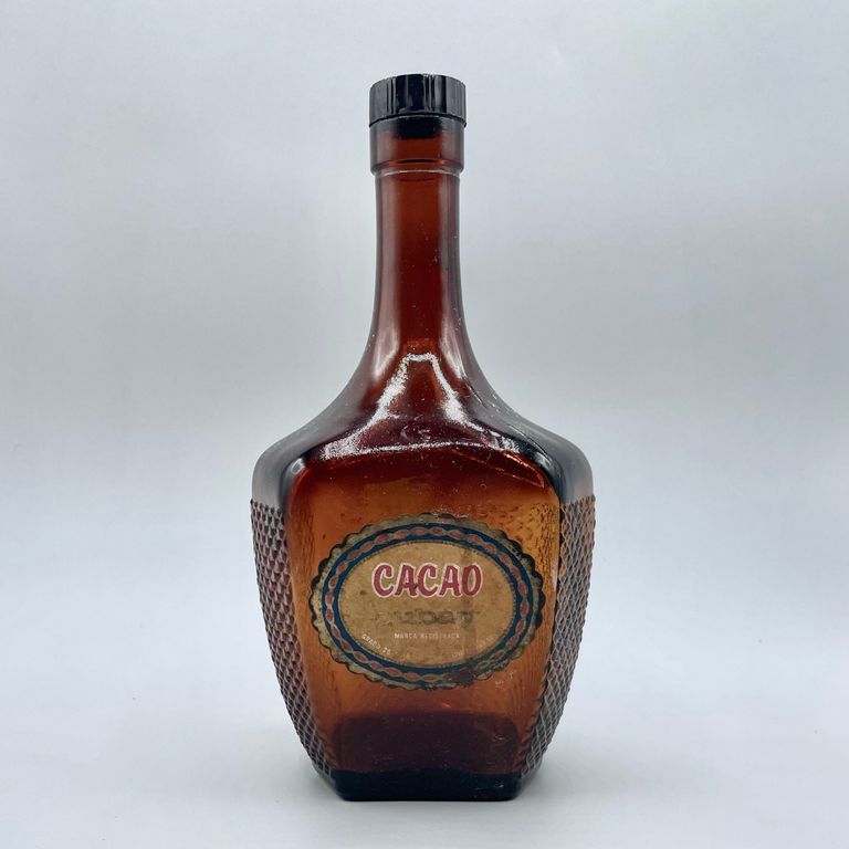 "Cacao Cubay" crème de cacao liqueur bottle