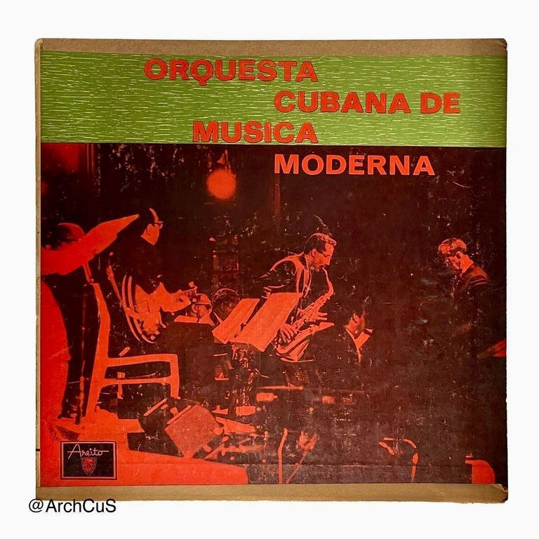 LP record "Orquesta Cubana de Música Moderna" (Areíto/EGREM 12″ 33⅓ rpm LP, LD-3273)