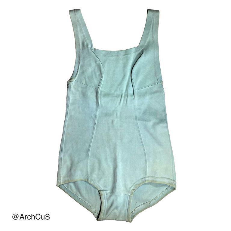 Modeta one-piece swimsuit — pale blue