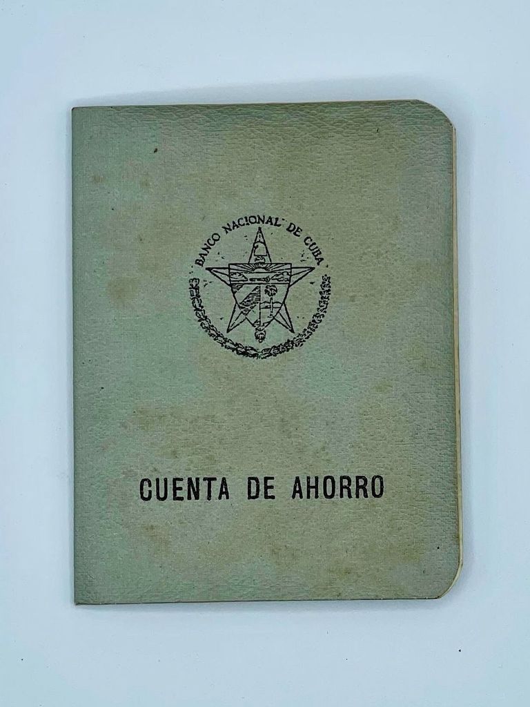 Banco Nacional de Cuba Savings Passbook (Libreta de Cuenta de Ahorro)