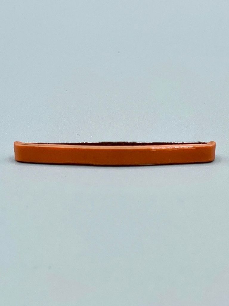 Metal spring-clip hair barrette