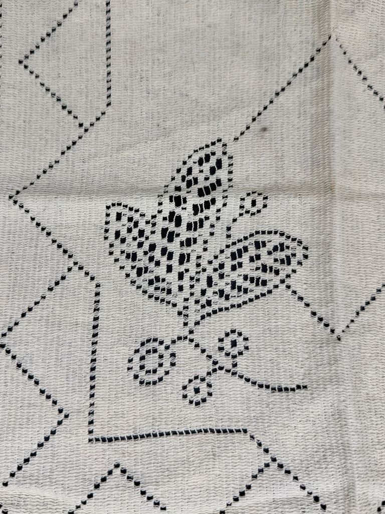 Set of Six Cotton Openwork Napkins - Image 3