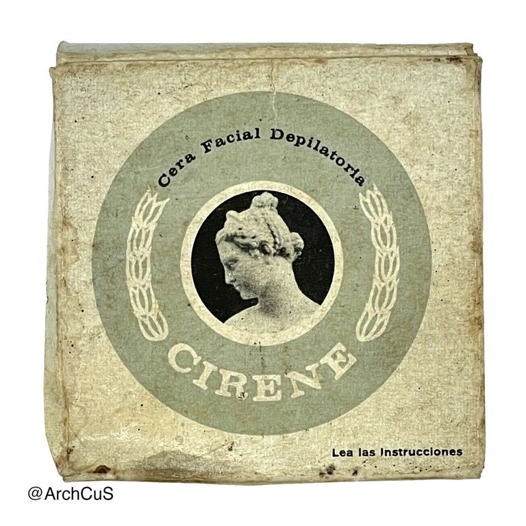 "Cirene" facial depilatory wax (Cera Facial Depilatoria) with box
