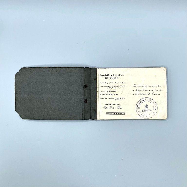 Commemorative photo album, "Álbum Expedicionarios del Granma" - Image 2