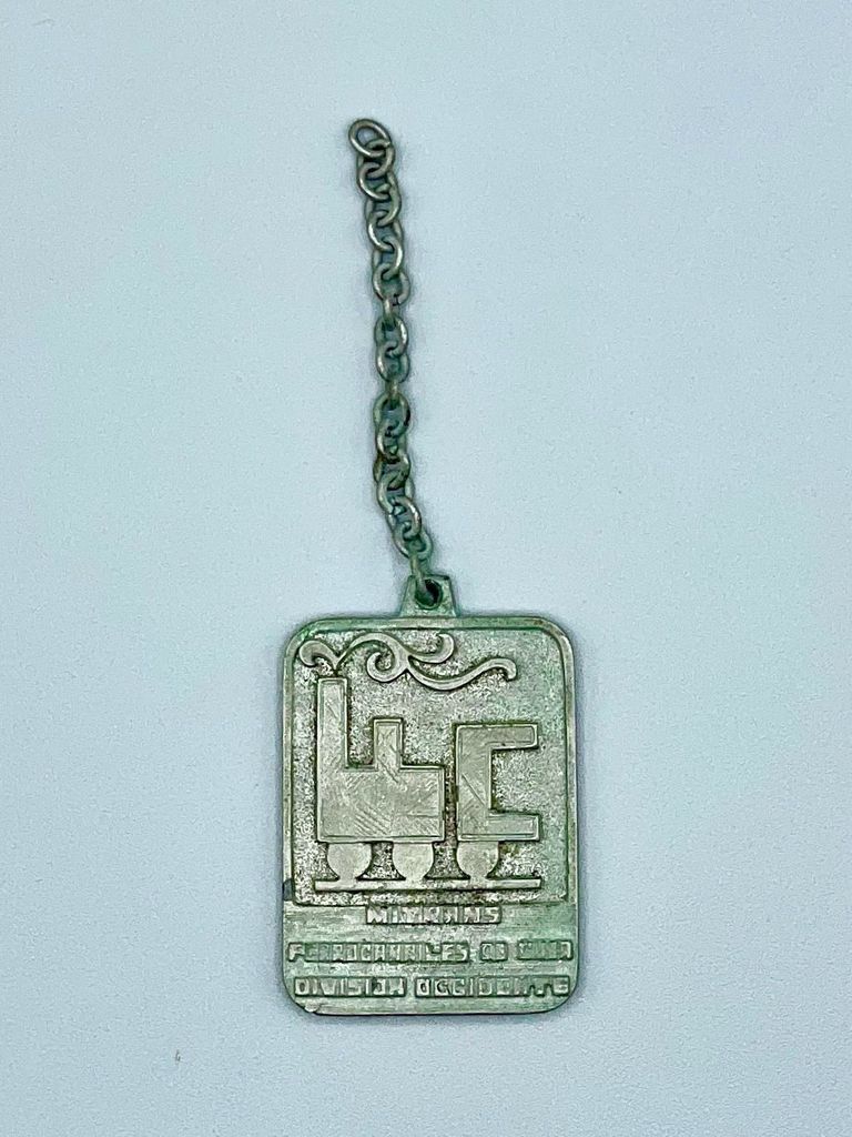 Promotional keychain, Ferrocarriles de Cuba — División Occidente